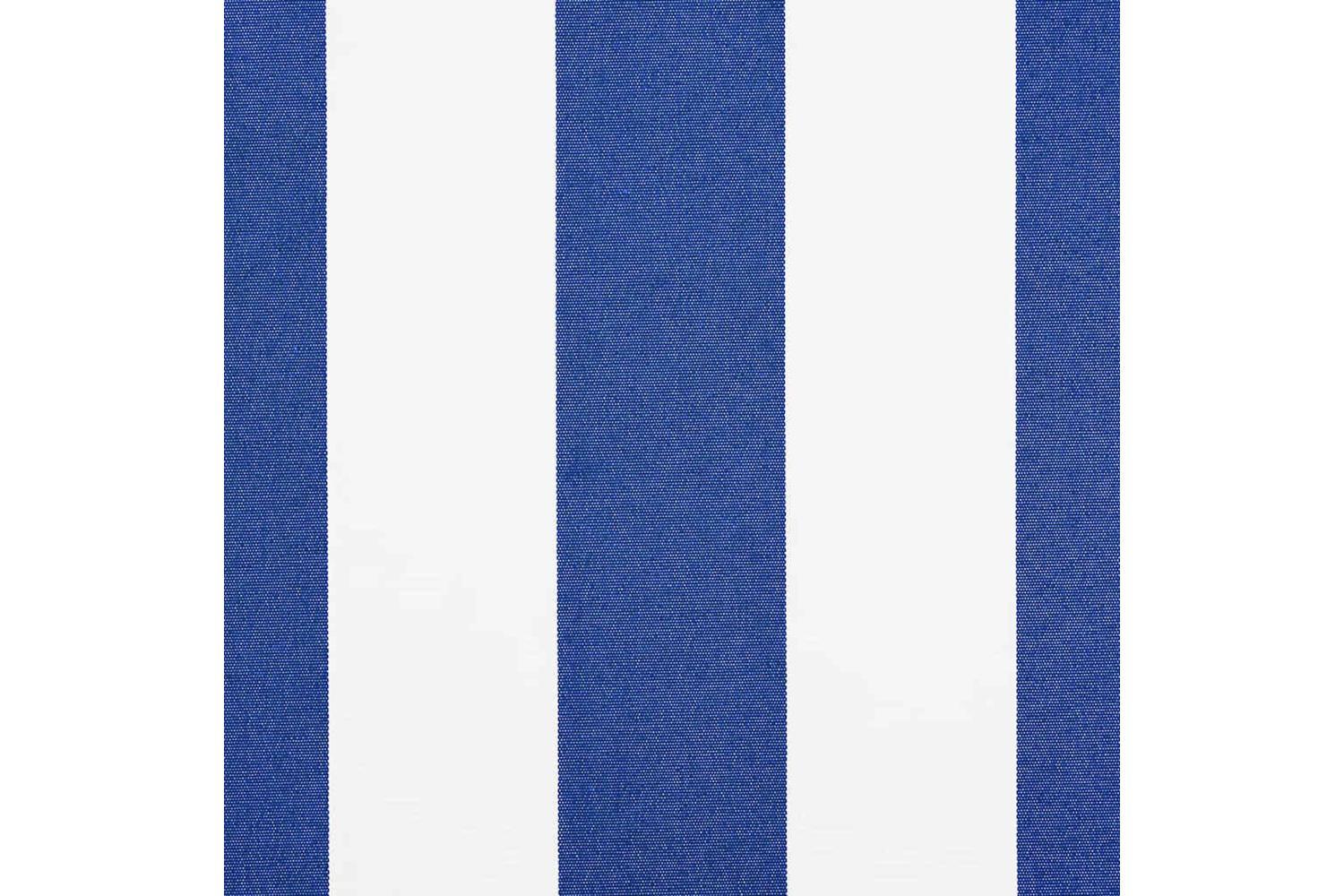 Vidaxl Retractable Awning Manual Blue And White 400x200 Cm Fabric-10