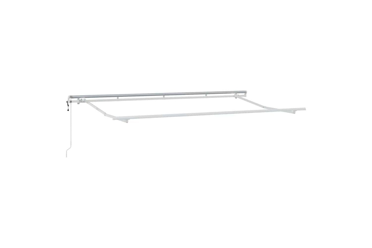 Vidaxl Retractable Awning Blue And White 400 X 200 Cm-5