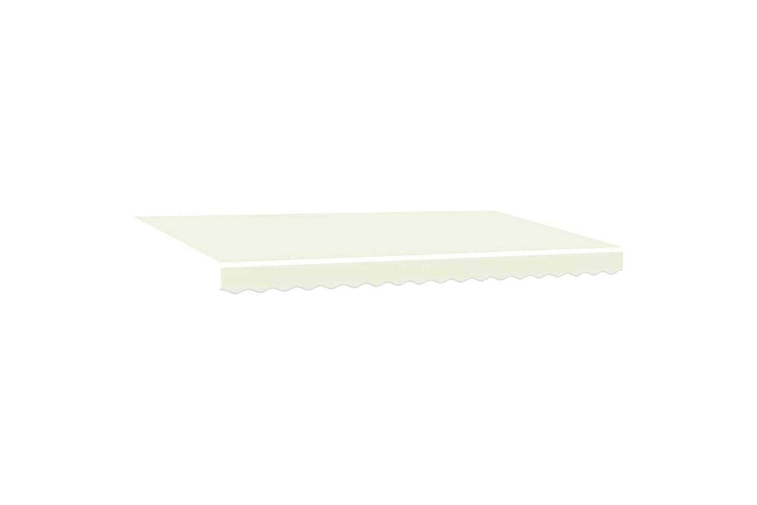 Vidaxl Retractable Awning Manual Cream 400x200 Cm Fabric-4
