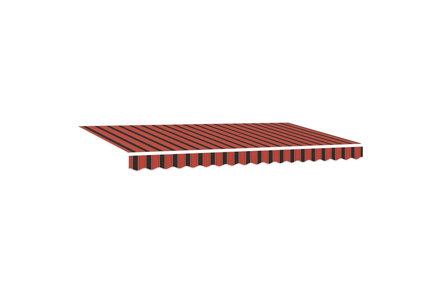 Vidaxl Retractable Awning Manual Multicolour Stripe 400x200 Cm Fabric-4