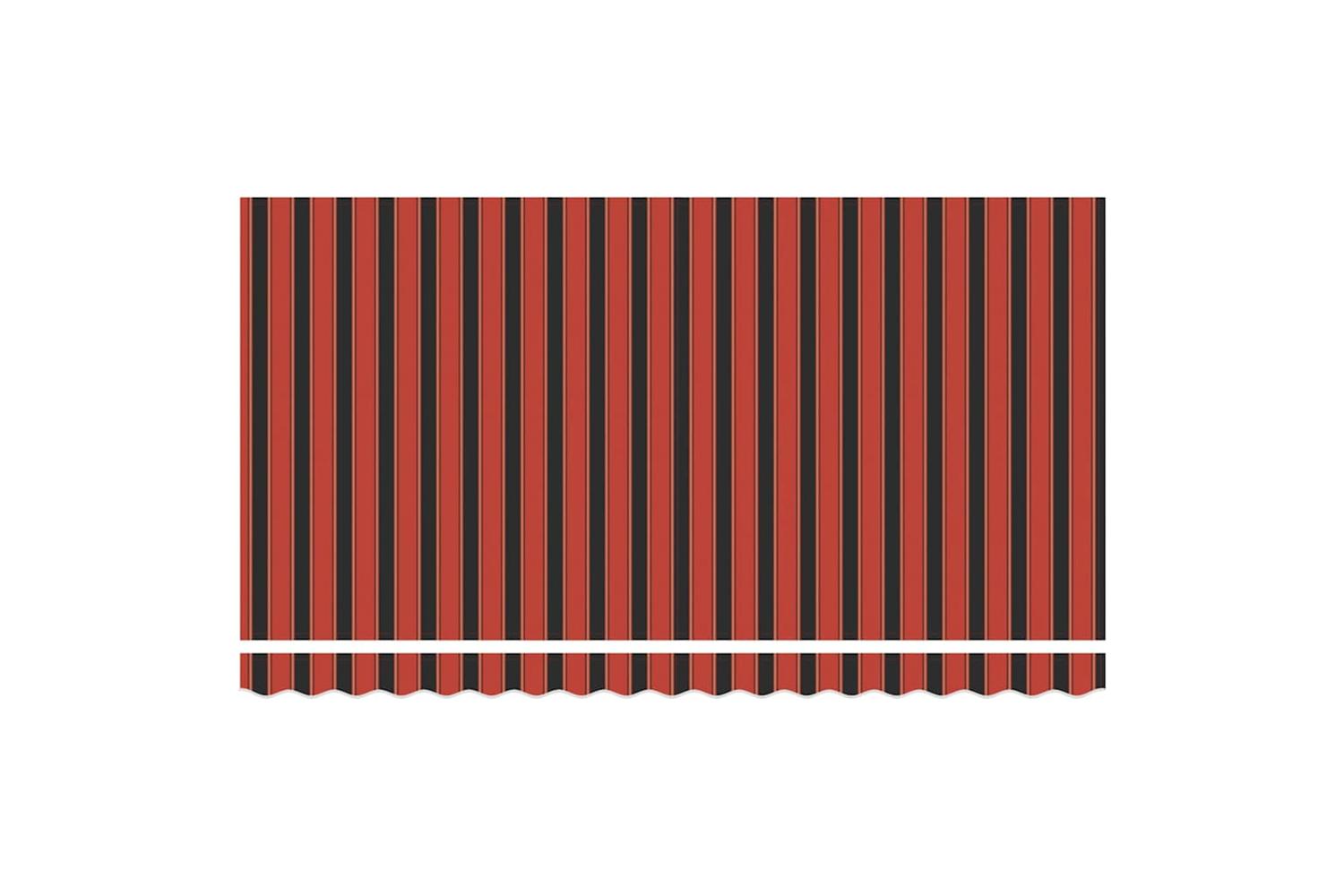 Vidaxl Retractable Awning Manual Multicolour Stripe 400x200 Cm Fabric-6