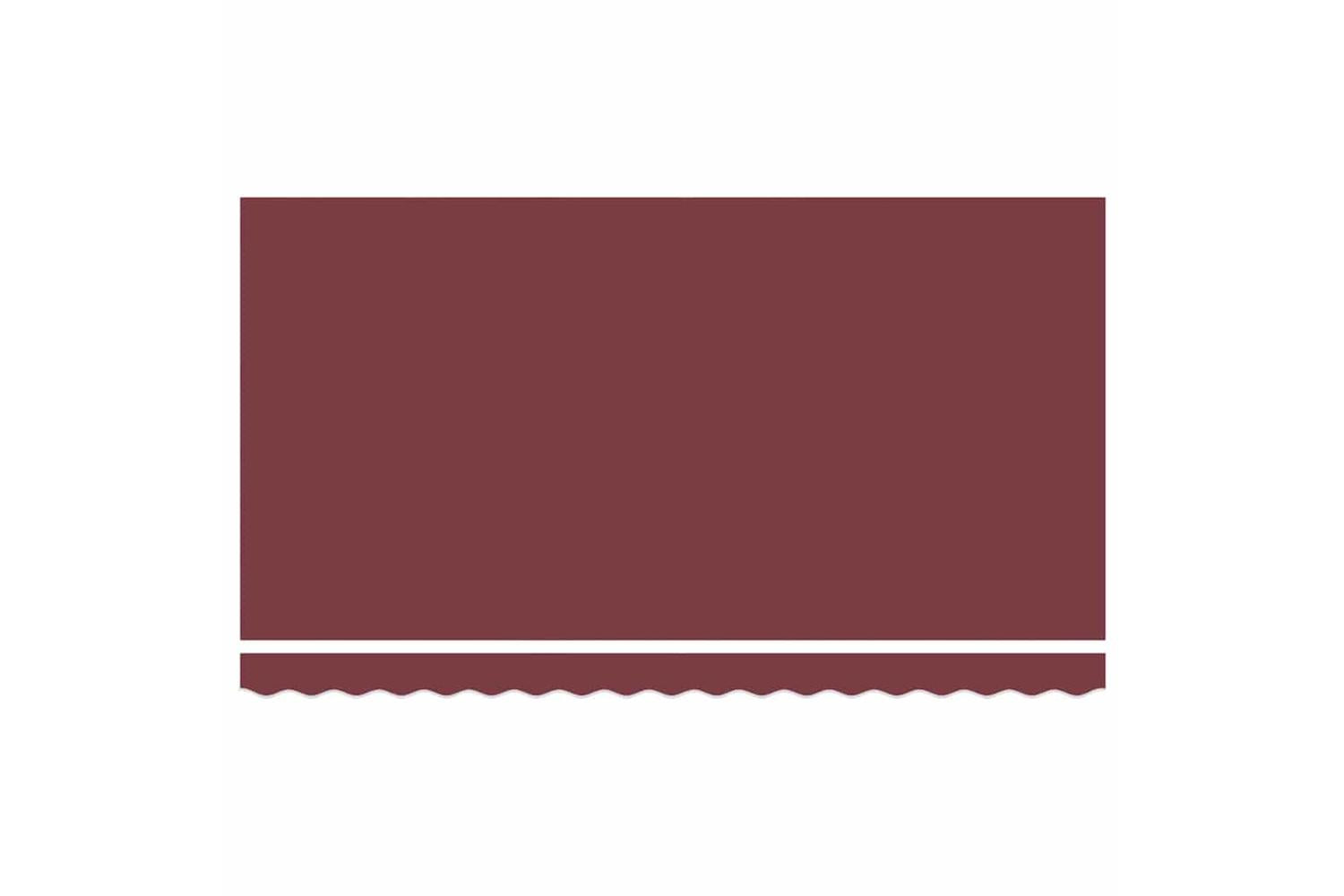 Vidaxl Retractable Awning Burgundy 400x200 Cm Fabric-6