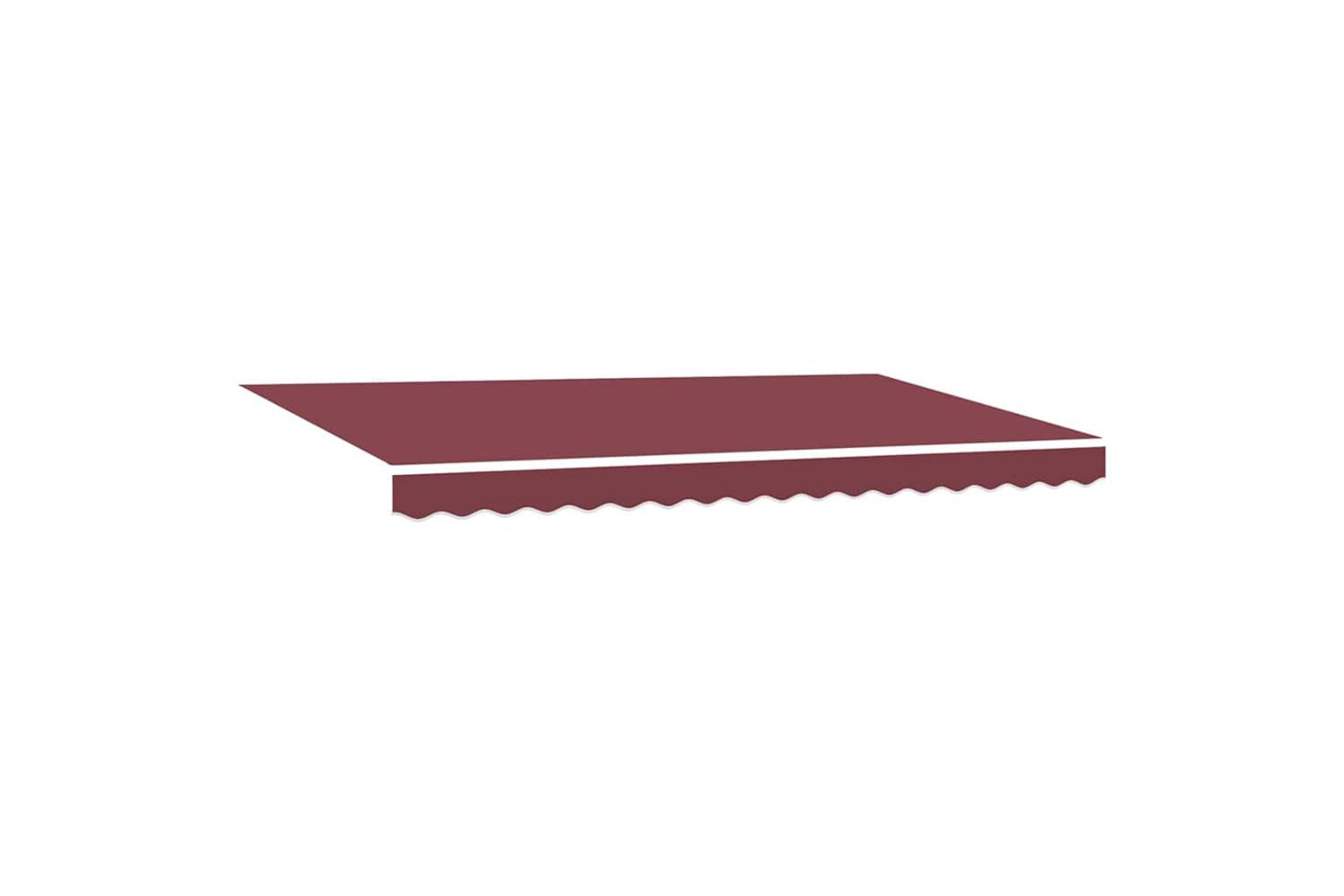 Vidaxl Retractable Awning Burgundy 400 X 200 Cm