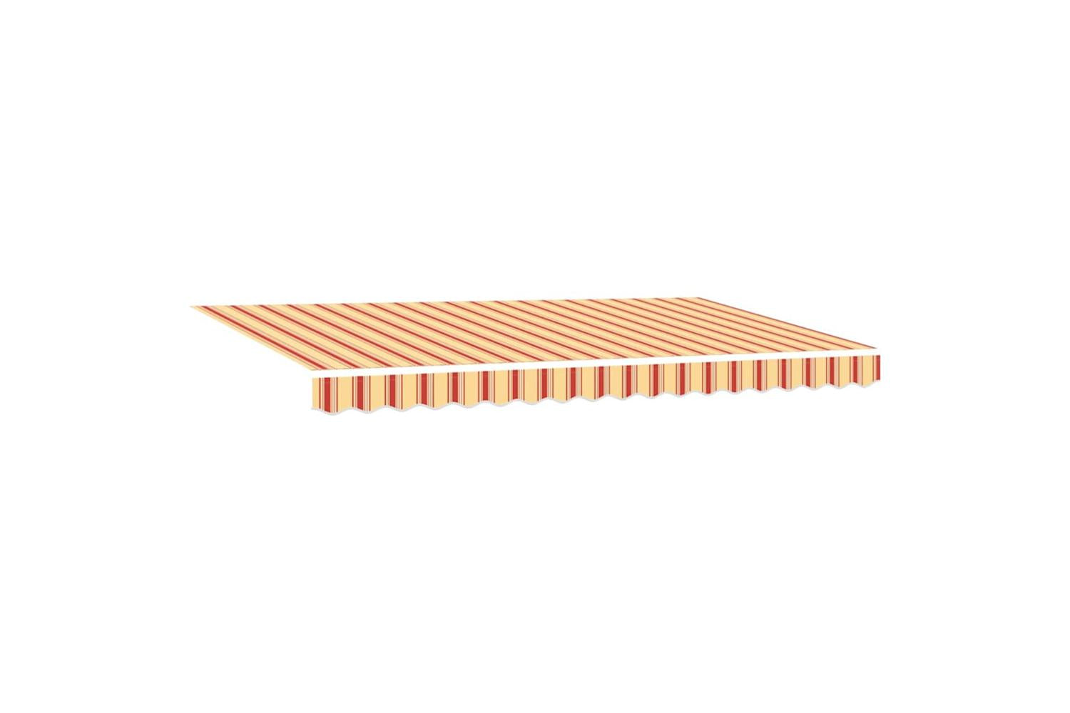 Vidaxl Retractable Awning Multicolour Stripe 400x200 Cm Fabric-4
