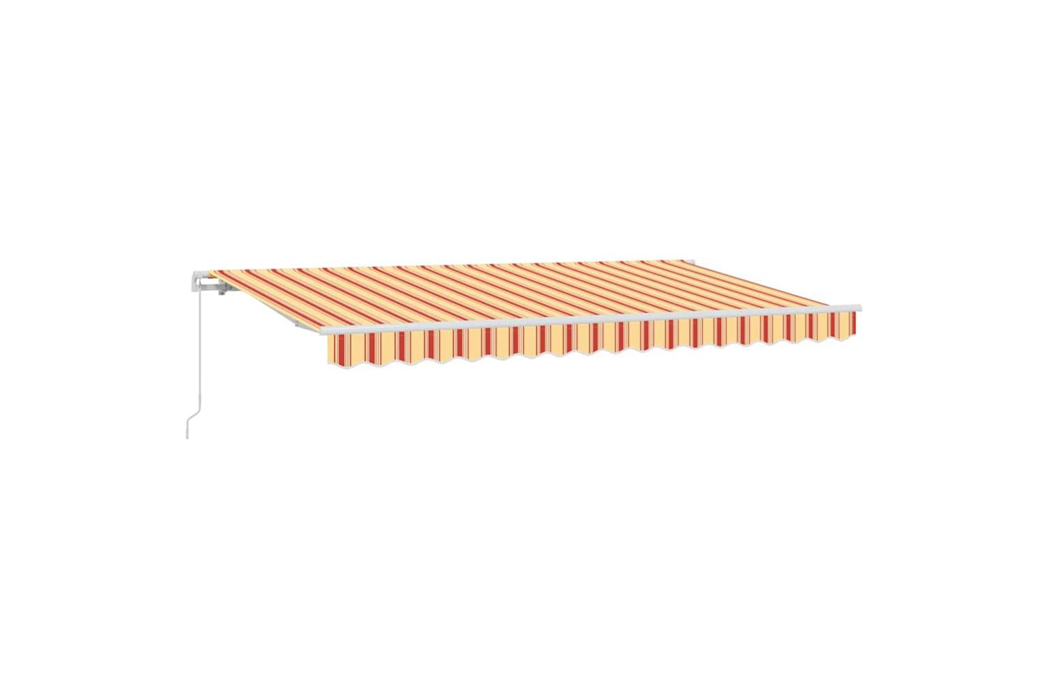 Vidaxl Retractable Awning Multicolour 400 X 200 Cm-2