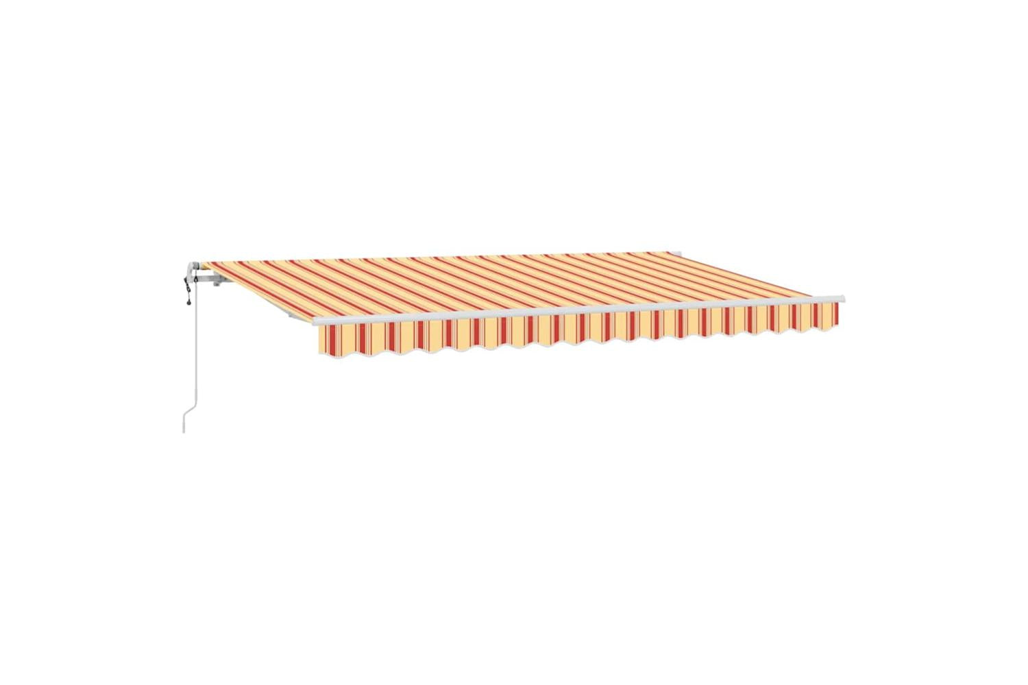 Vidaxl Retractable Awning Multicolour 400 X 200 Cm-2
