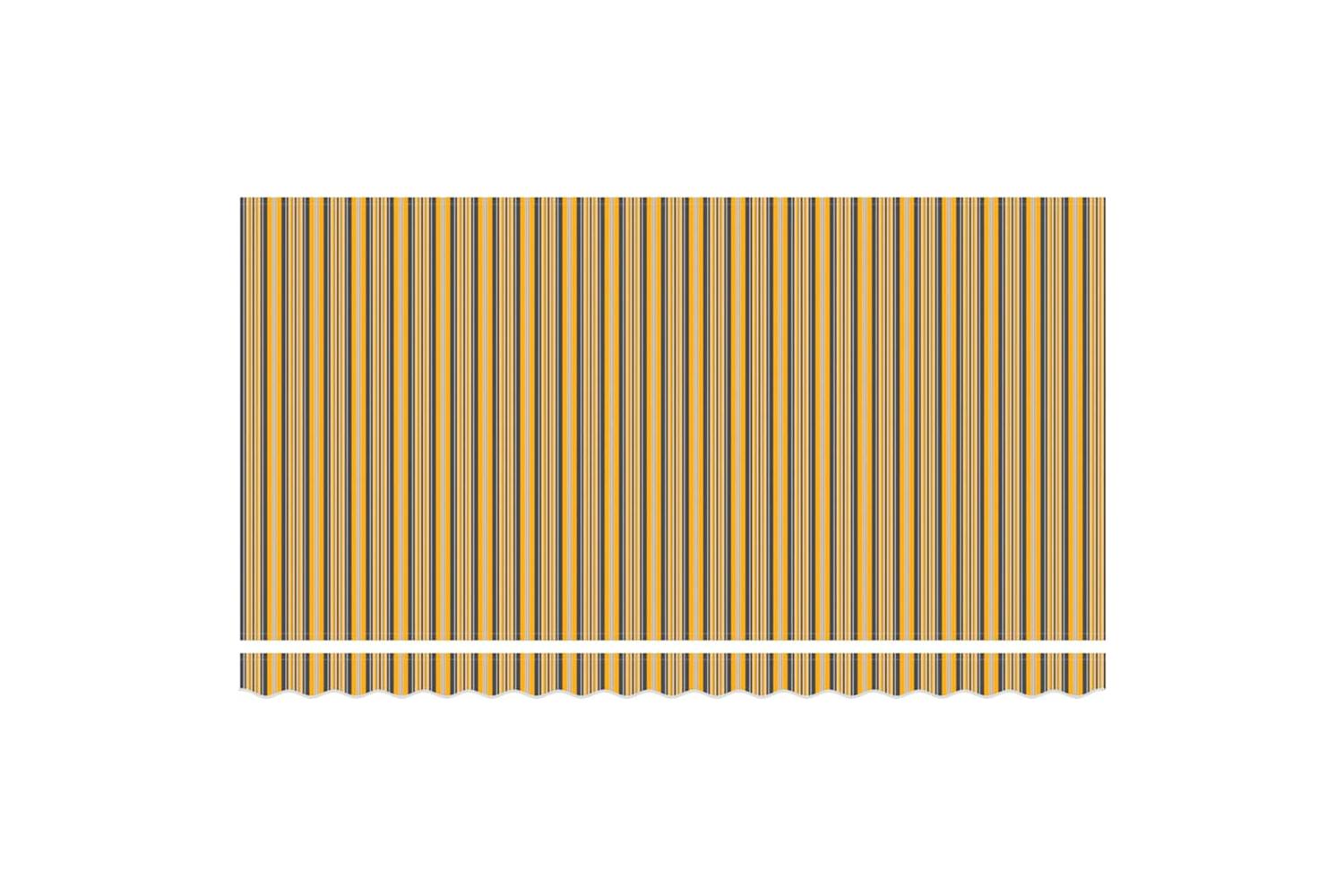 Vidaxl Retractable Awning Multicolour 400 X 200 Cm-7