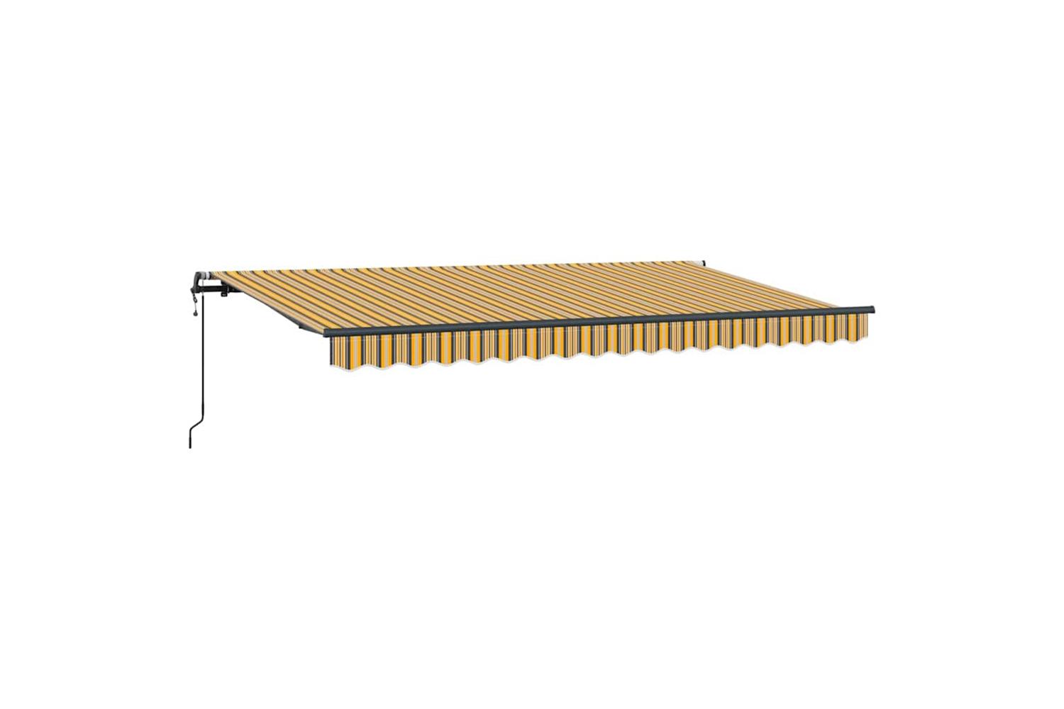 Vidaxl Retractable Awning Multicolour 400 X 200 Cm-2