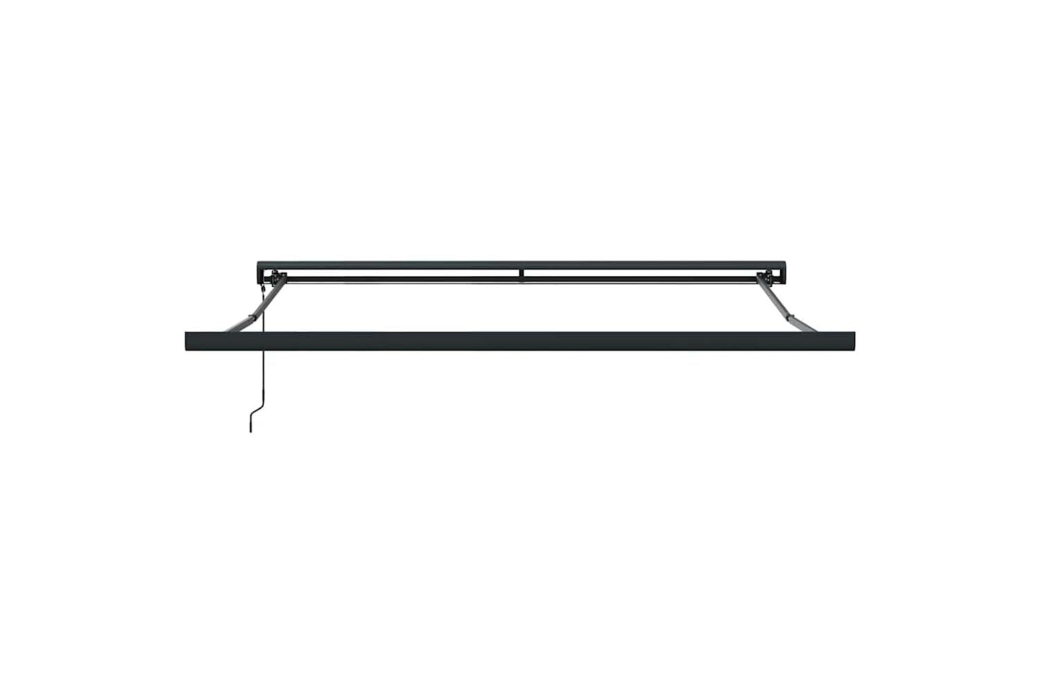 Vidaxl Retractable Awning Manual Cream 300 X 250 Cm Fabric And Metal-7