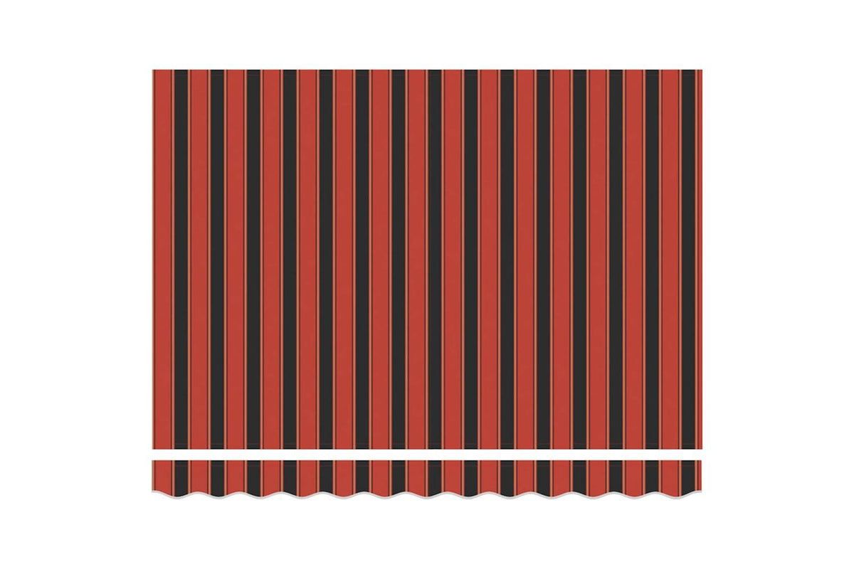 Vidaxl Retractable Awning Orange And Brown 300 X 250 Cm-6