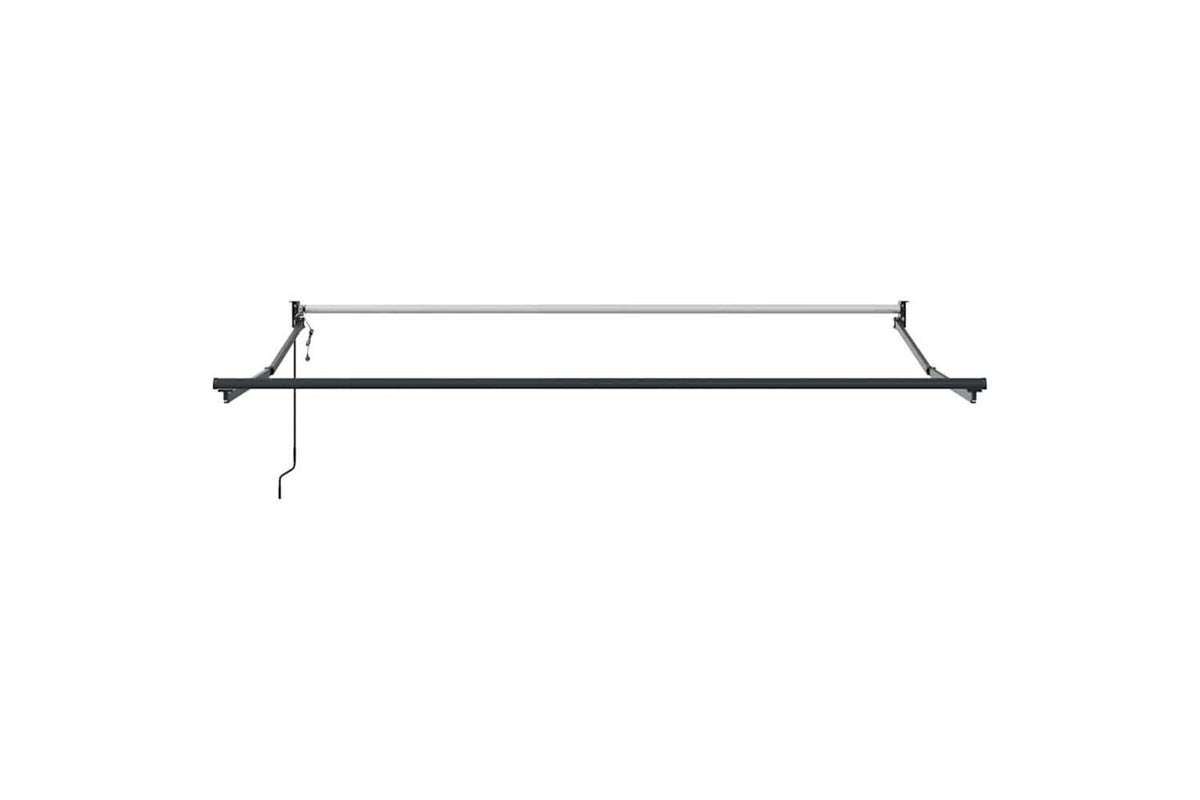 Vidaxl Retractable Awning Orange And Brown 300 X 250 Cm-7