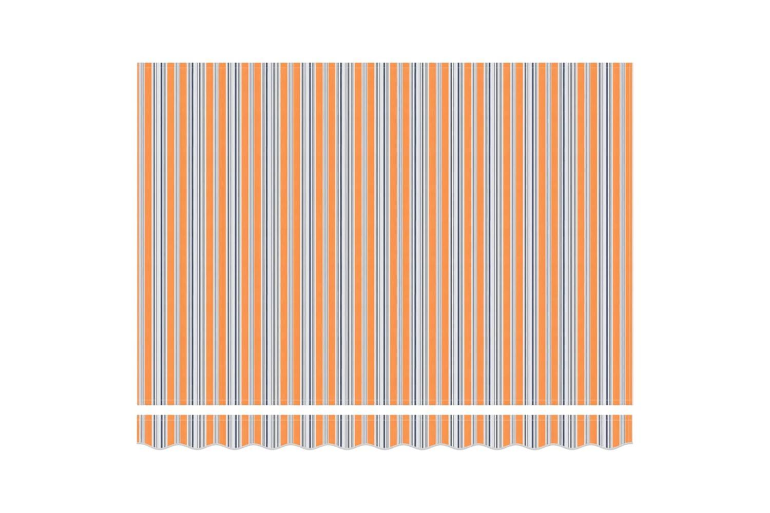 Vidaxl Retractable Awning Manual Multicolour 300x250 Cm Fabric-6
