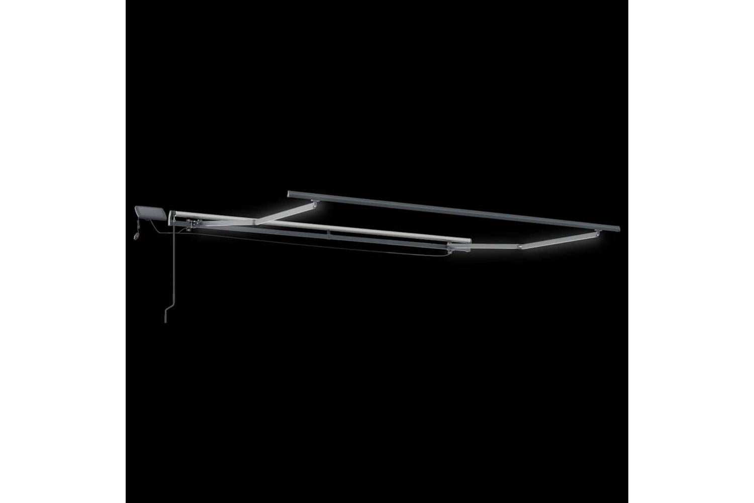 Vidaxl Retractable Awning Manual Multicolour 300 X 250 Cm Fabric-7