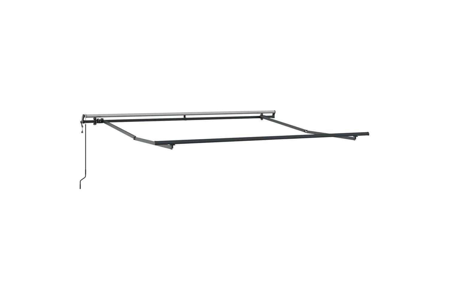 Vidaxl Retractable Awning White 300 X 250 Cm Fabric-6