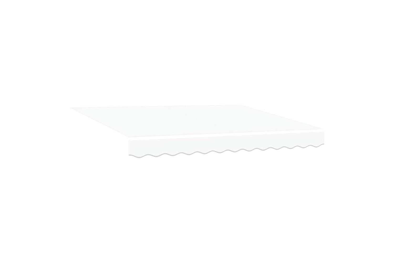 Vidaxl Retractable Awning White 300 X 250 Cm Fabric And Metal-5