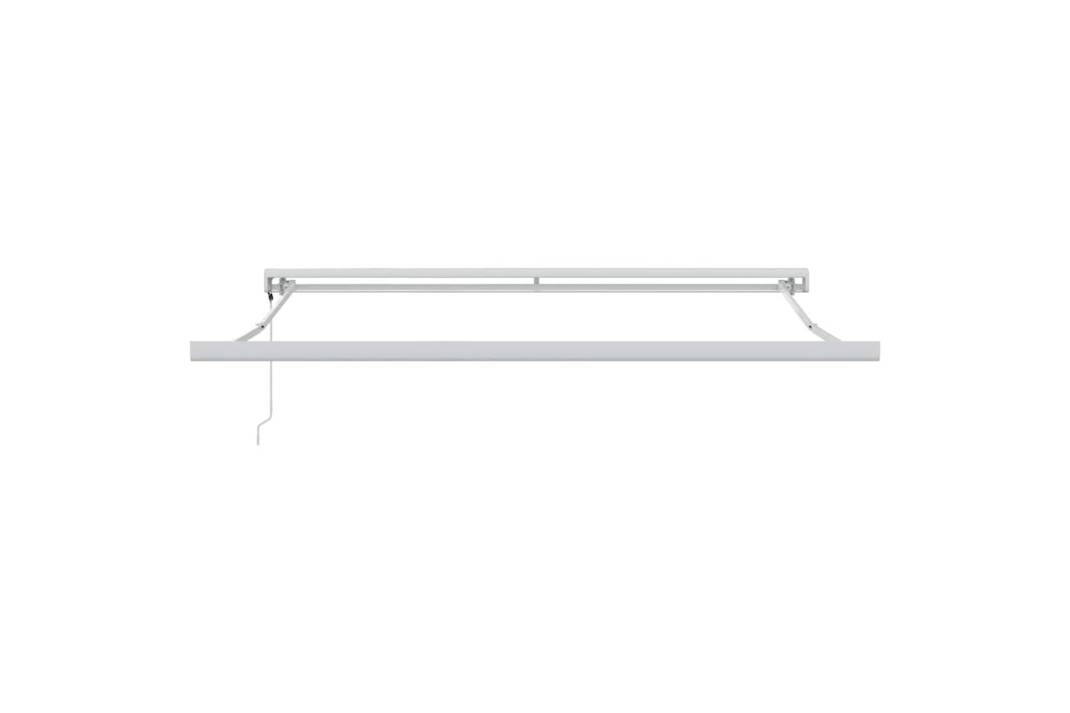 Vidaxl Retractable Awning Manual Red 300 X 250 Cm Fabric And Metal-10