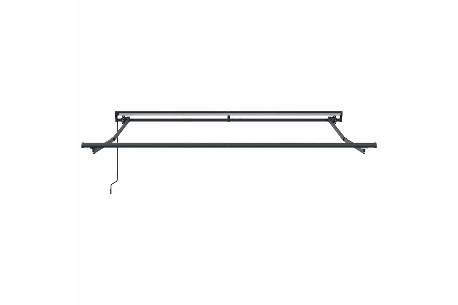 Vidaxl Retractable Awning Manual Cream 350x250 Cm Fabric-8