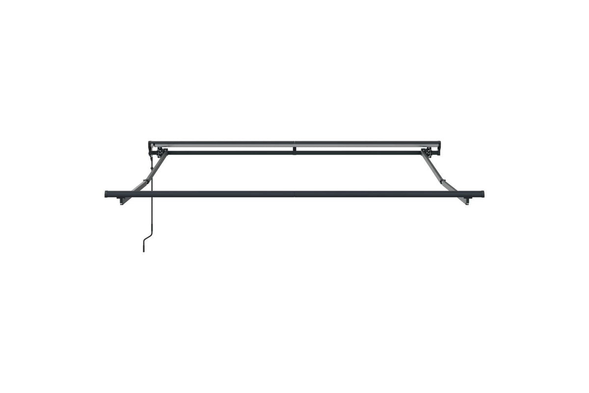 Vidaxl Retractable Awning Cream 350x250 Cm Fabric-8