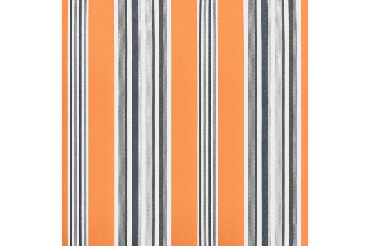 Vidaxl Retractable Awning Manual Orange And Grey And Blue And White-10