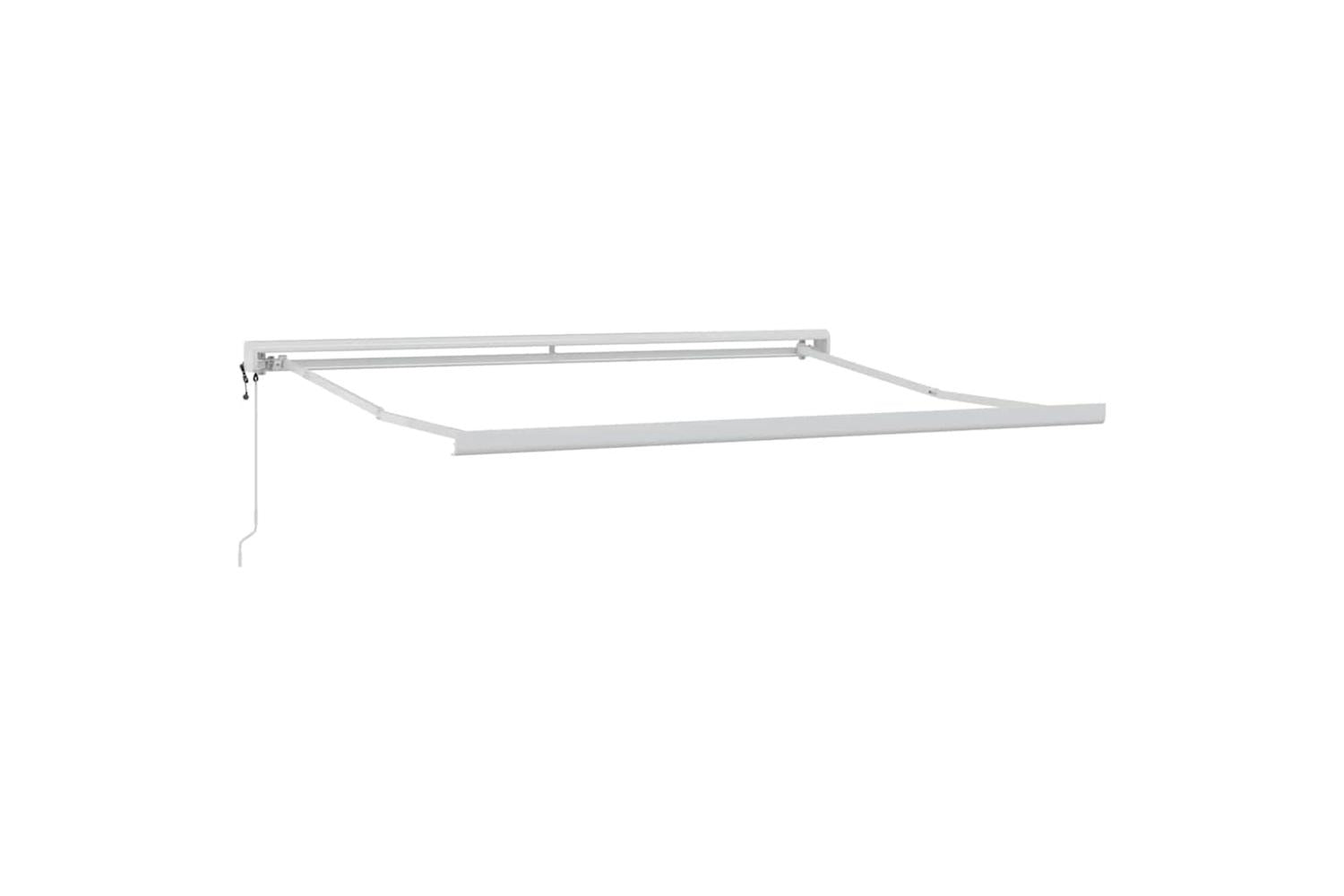 Vidaxl Retractable Awning Multicolour 350 X 250 Cm Fabric Metal-5