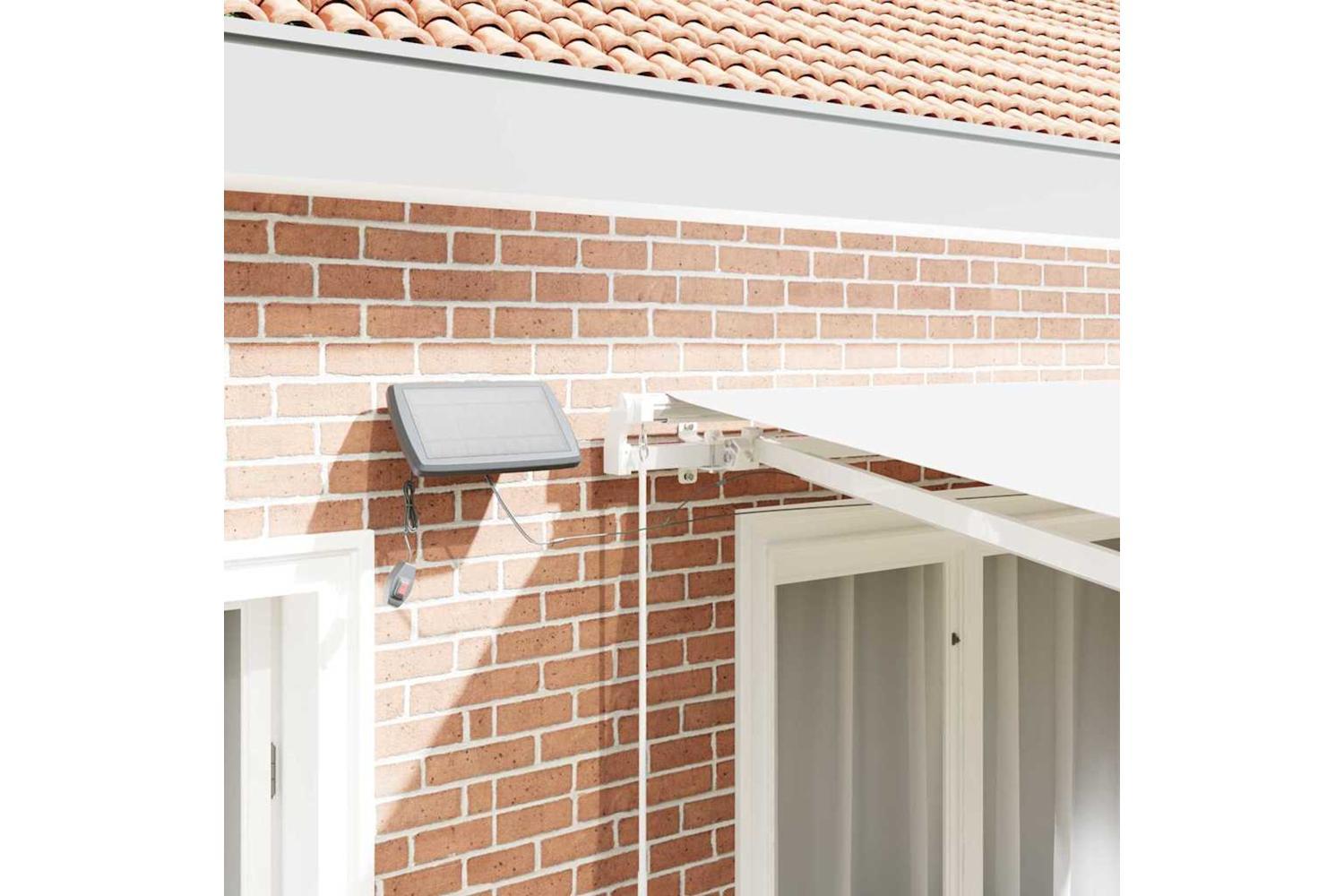 Vidaxl Retractable Awning With Manual 350 X 250 Cm Fabric-4