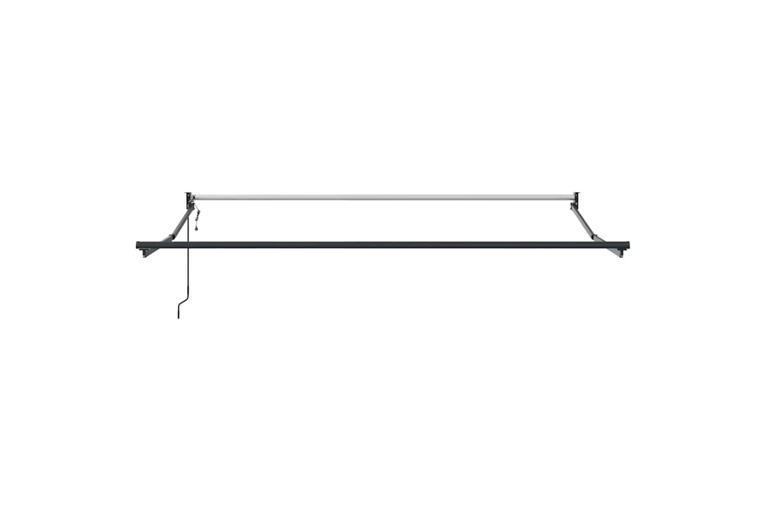 Vidaxl Retractable Awning White 350 X 250 Cm Fabric-7