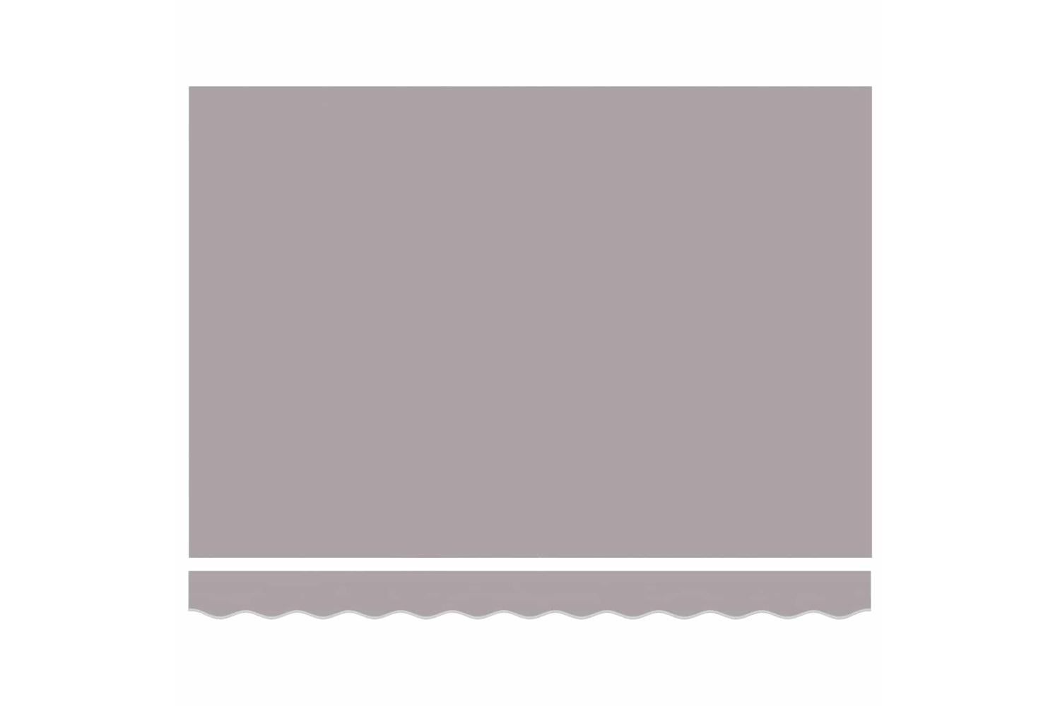 Vidaxl Retractable Awning Light Grey 350 X 250 Cm Fabric And Metal-7