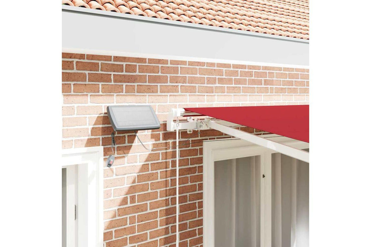 Vidaxl Retractable Awning With Manual 350 X 250 Cm Fabric-4