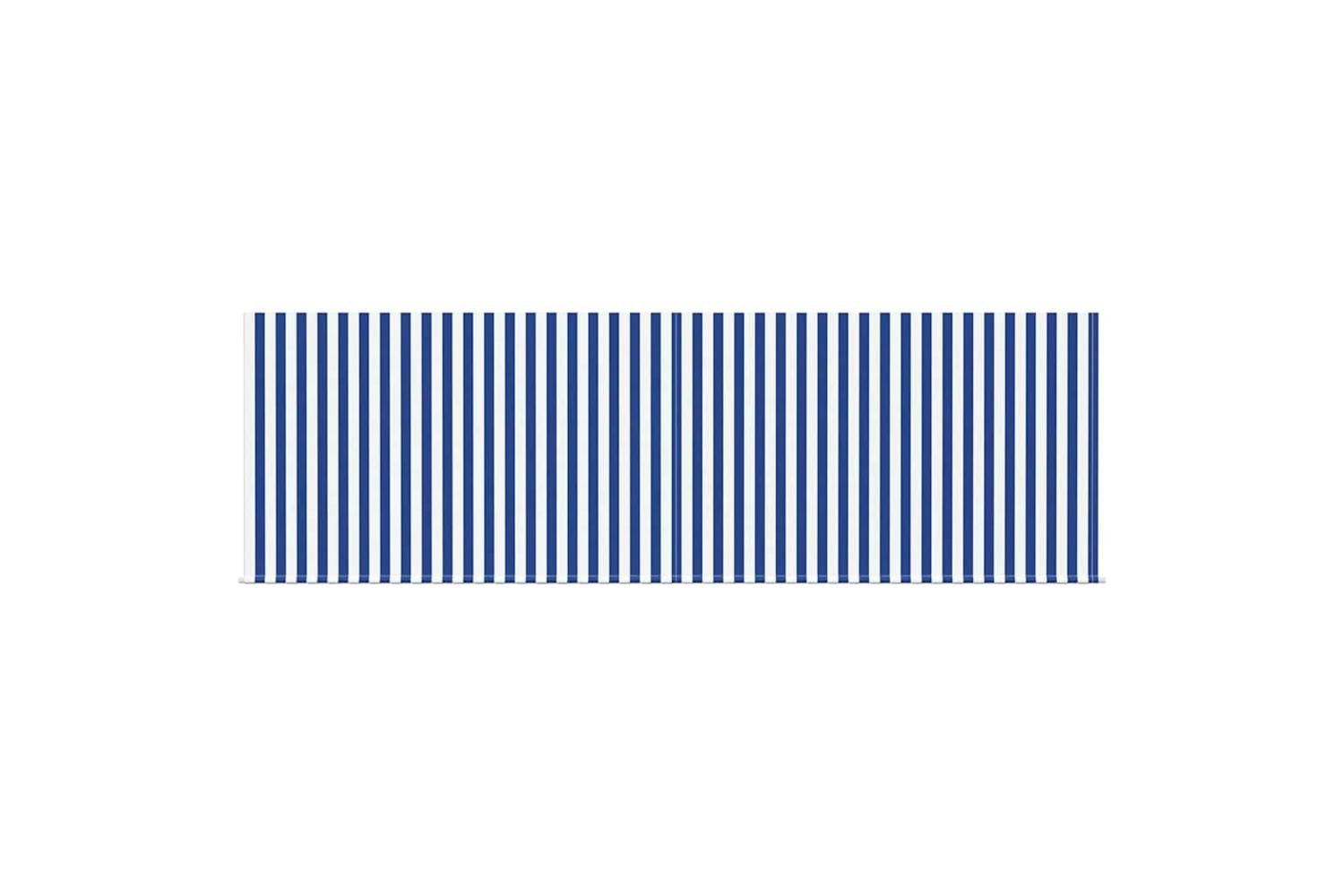 Vidaxl Retractable Awning Manual Blue And Anthracite 400 X 300 Cm-7