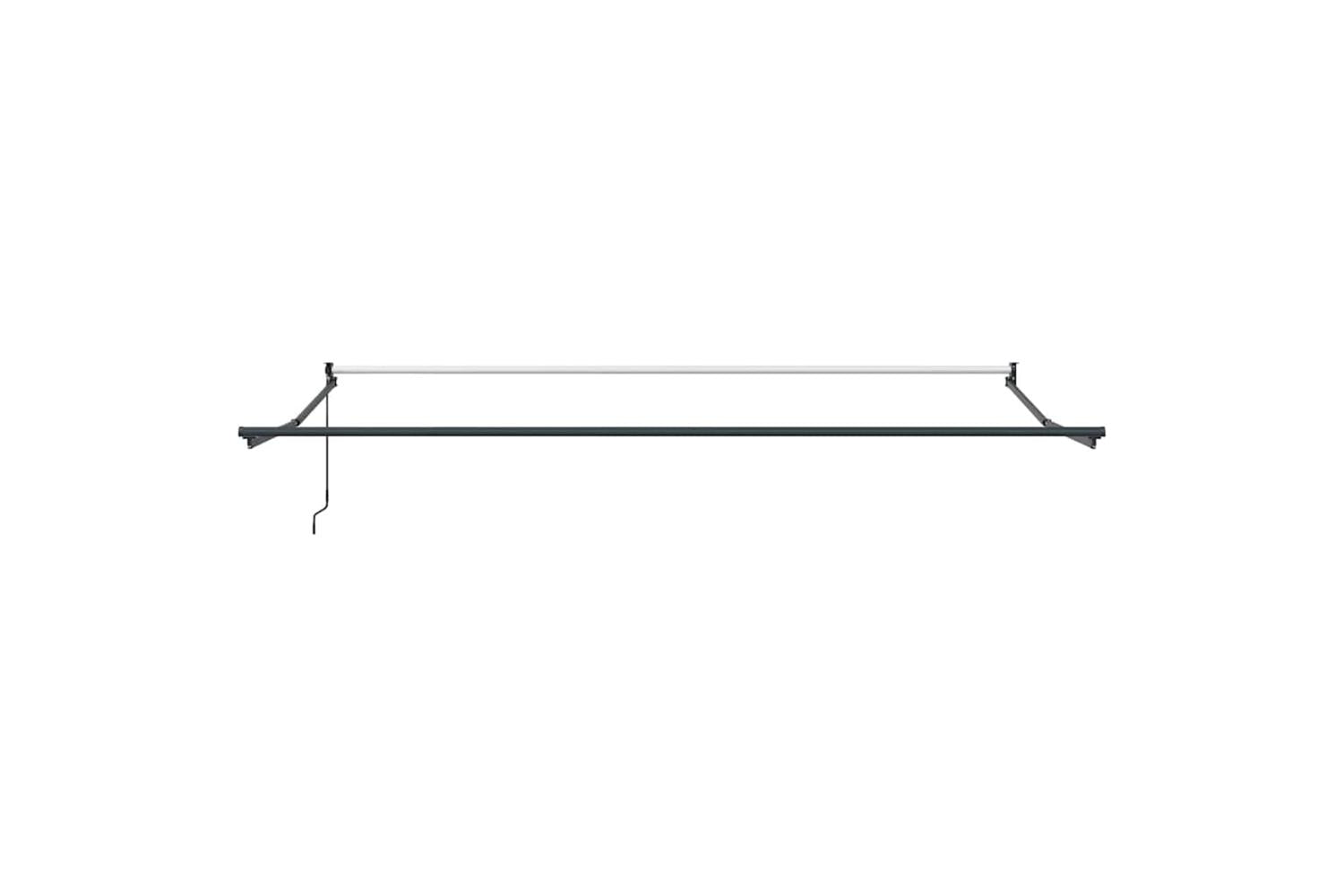 Vidaxl Retractable Awning Orange And Brown 400 X 300 Cm Polyester-7