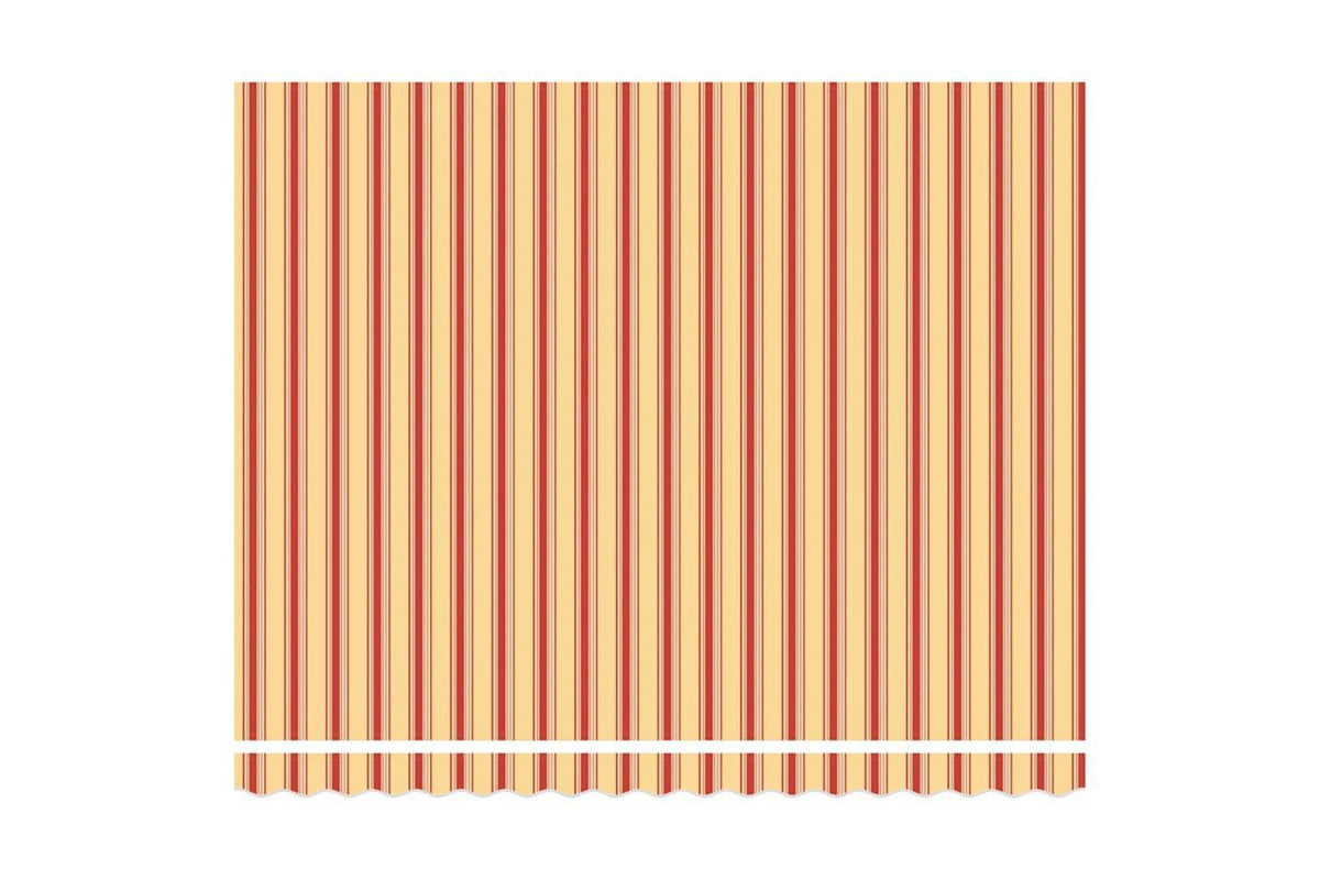 Vidaxl Retractable Awning Yellow And Orange 400 X 300 Cm Polyester-6