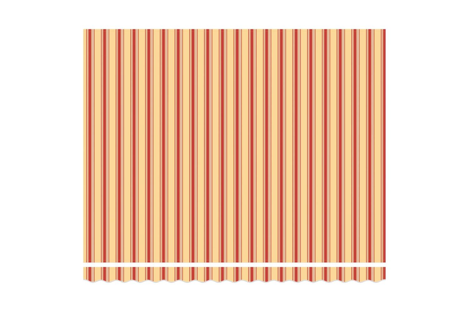 Vidaxl Retractable Awning Manual Yellow And Orange 400x300 Cm Fabric-7