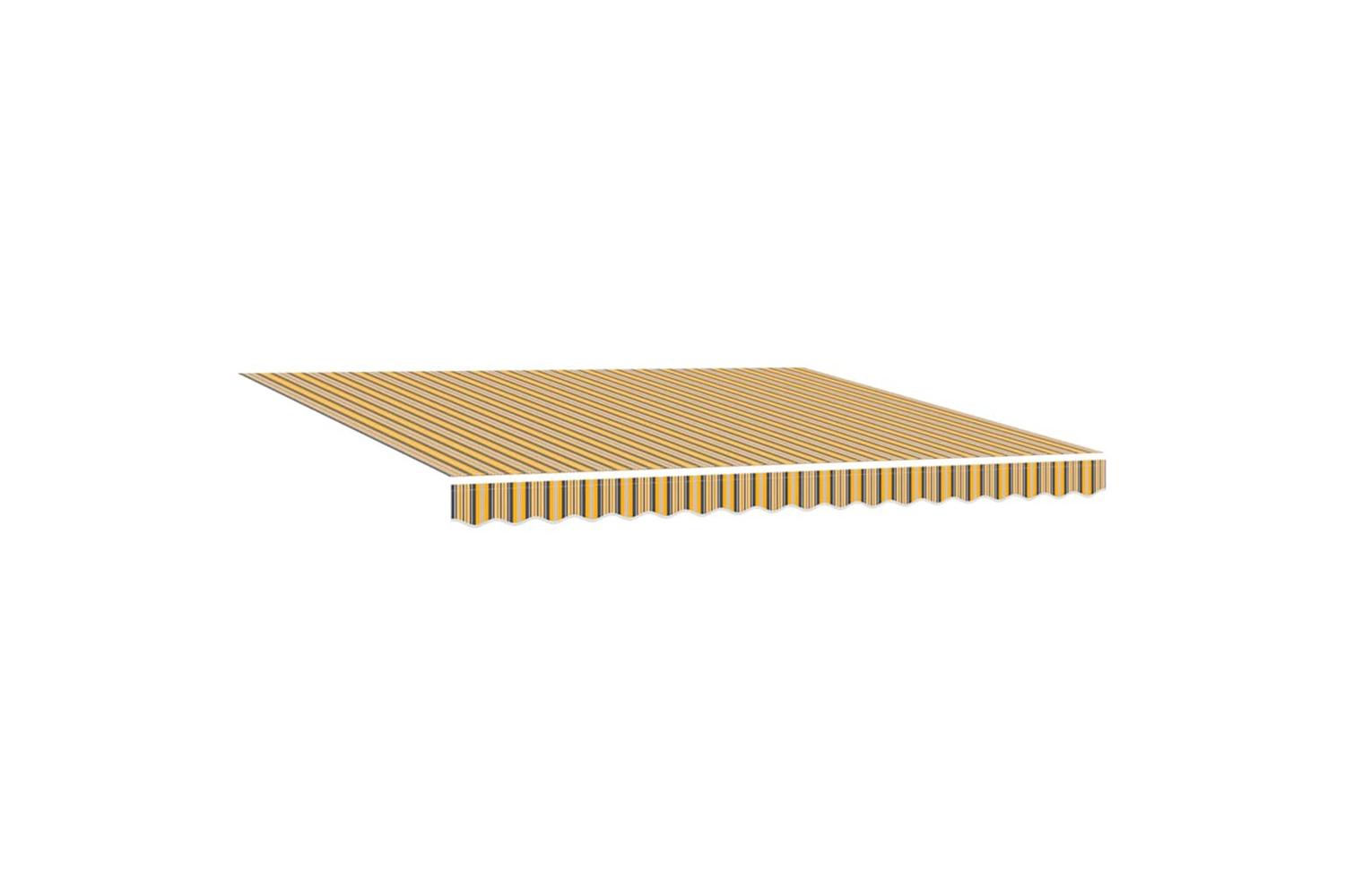 Vidaxl Retractable Awning 400 X 300 Cm Multicolour-5