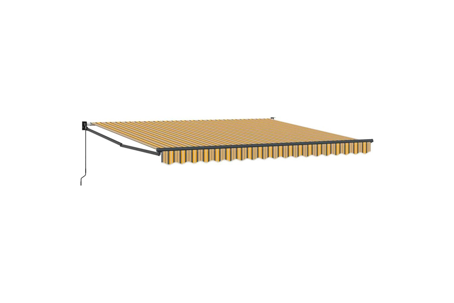 Vidaxl Retractable Awning Multicolour 400 X 300 Cm Polyester-2