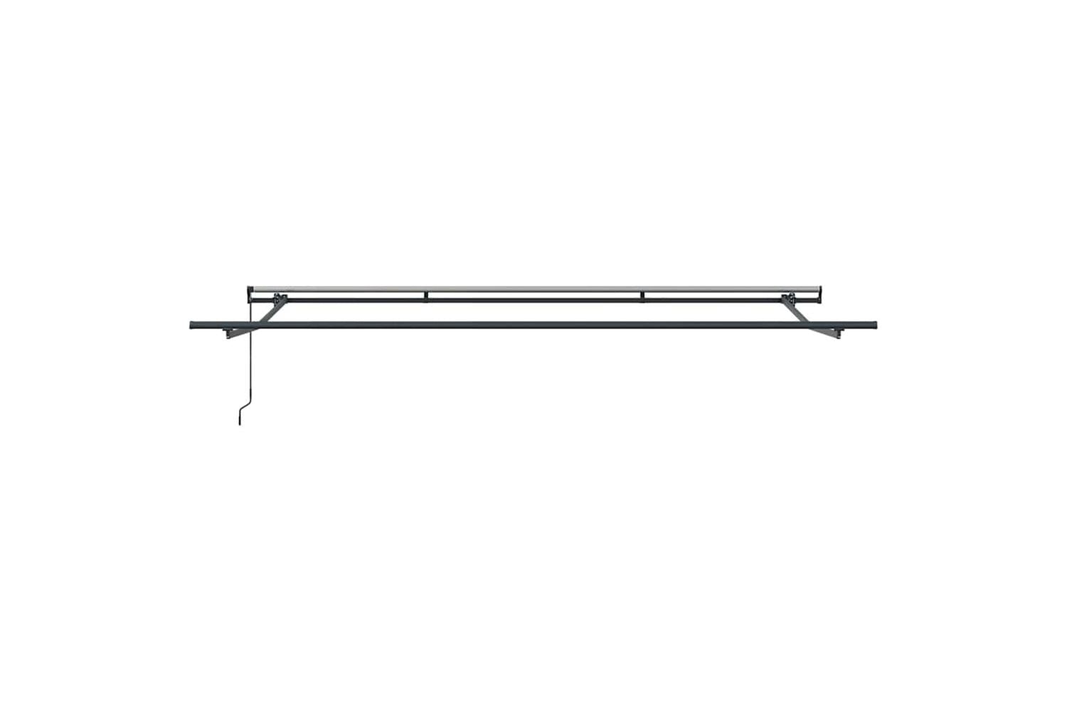 Vidaxl Retractable Awning Manual Beige 400 X 300 Cm Fabric-7