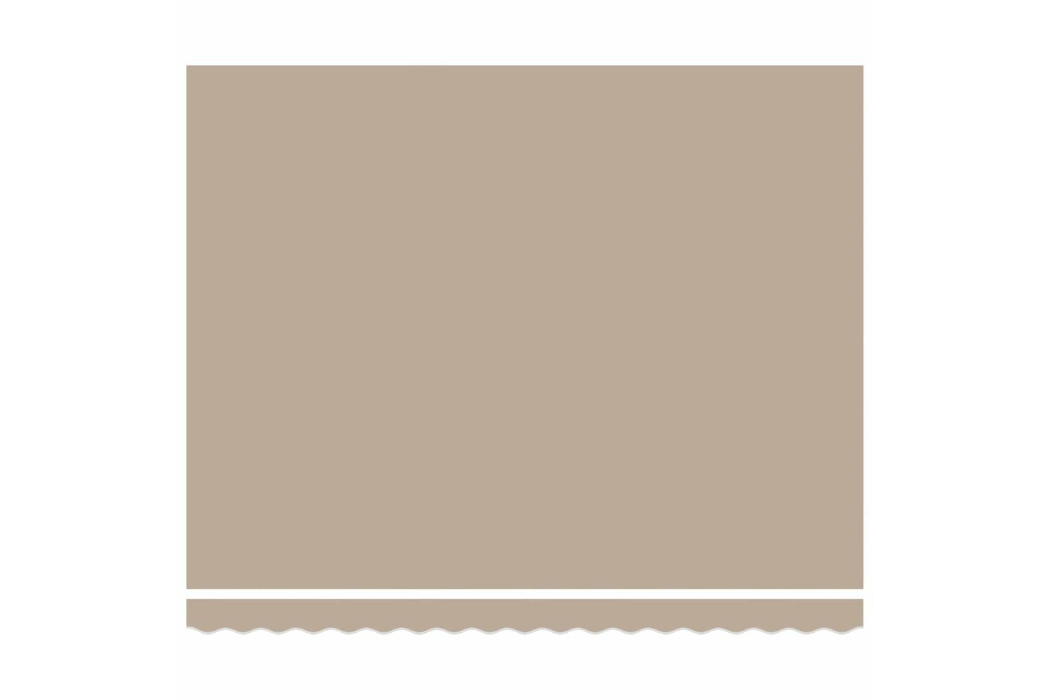 Vidaxl Retractable Awning Beige 400 X 300 Cm Fabric And Metal-7