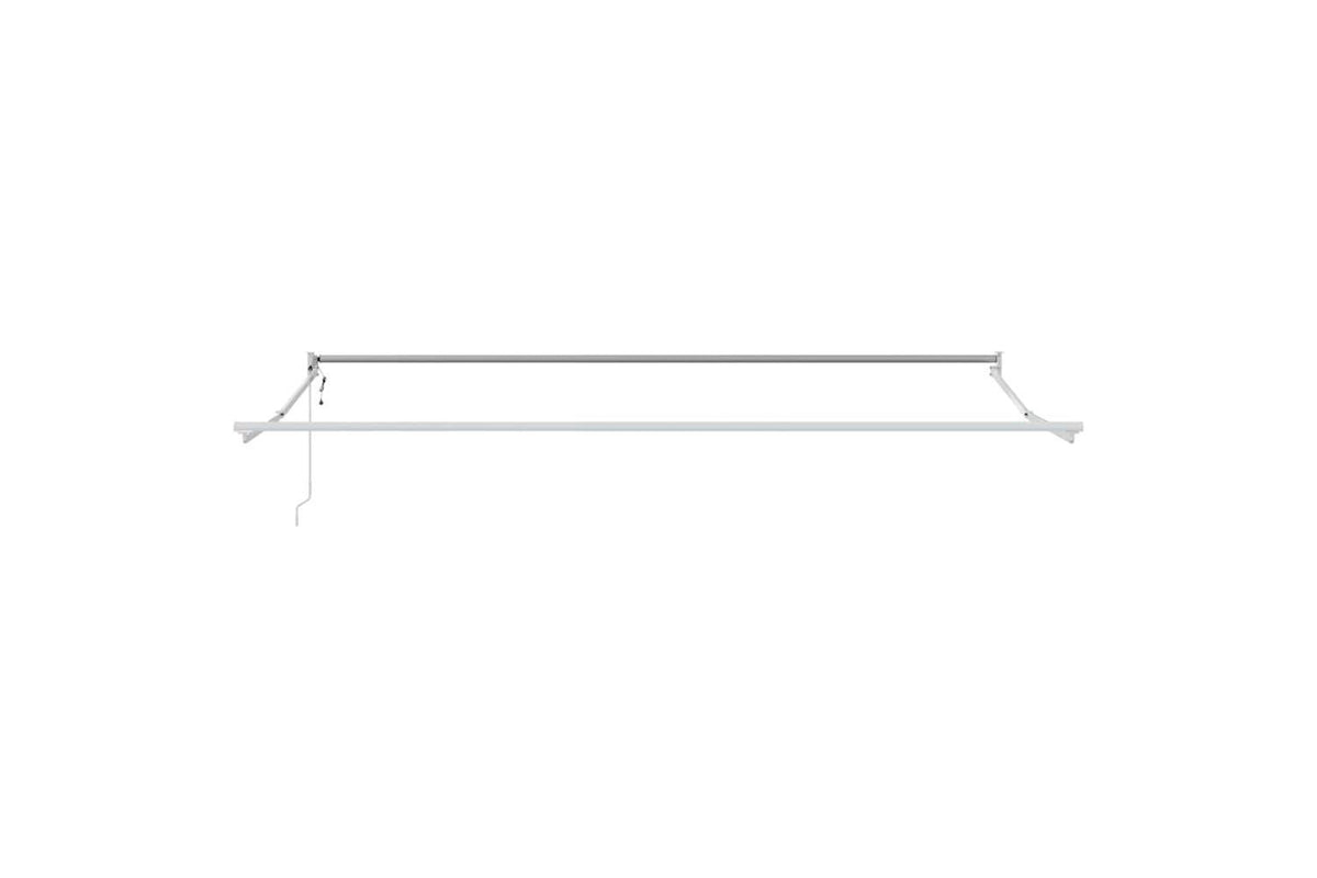 Vidaxl Retractable Awning Green And Yellow 400 X 300 Cm Polyester-7