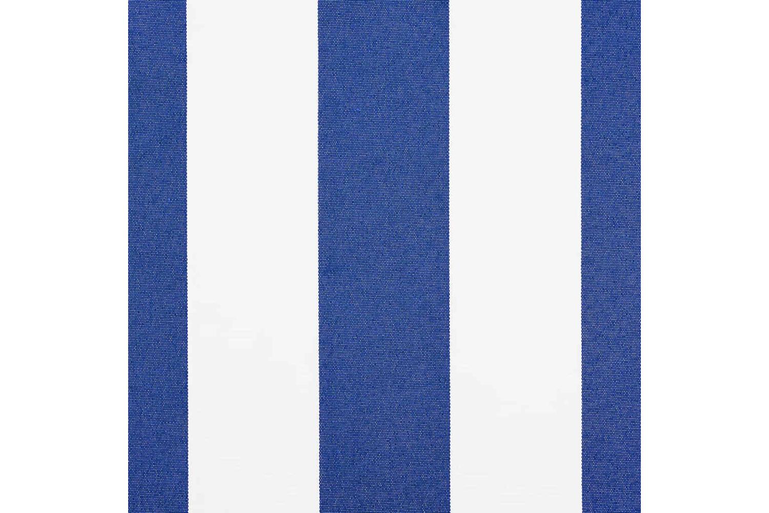 Vidaxl Retractable Awning Blue And White 450 X 300 Cm Fabric And Metal-10