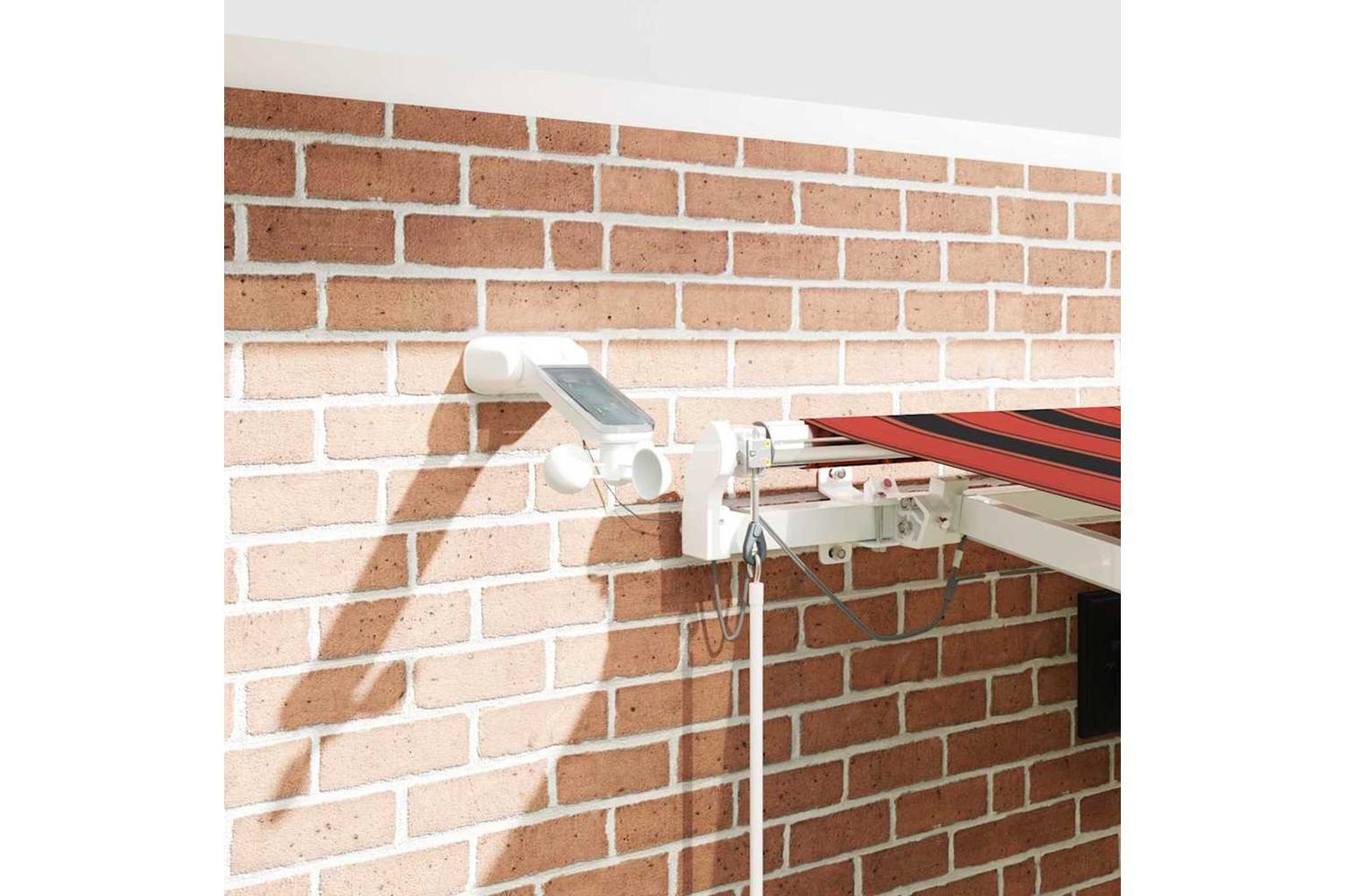 Vidaxl Retractable Awning Orange And Brown 450 X 300 Cm-4