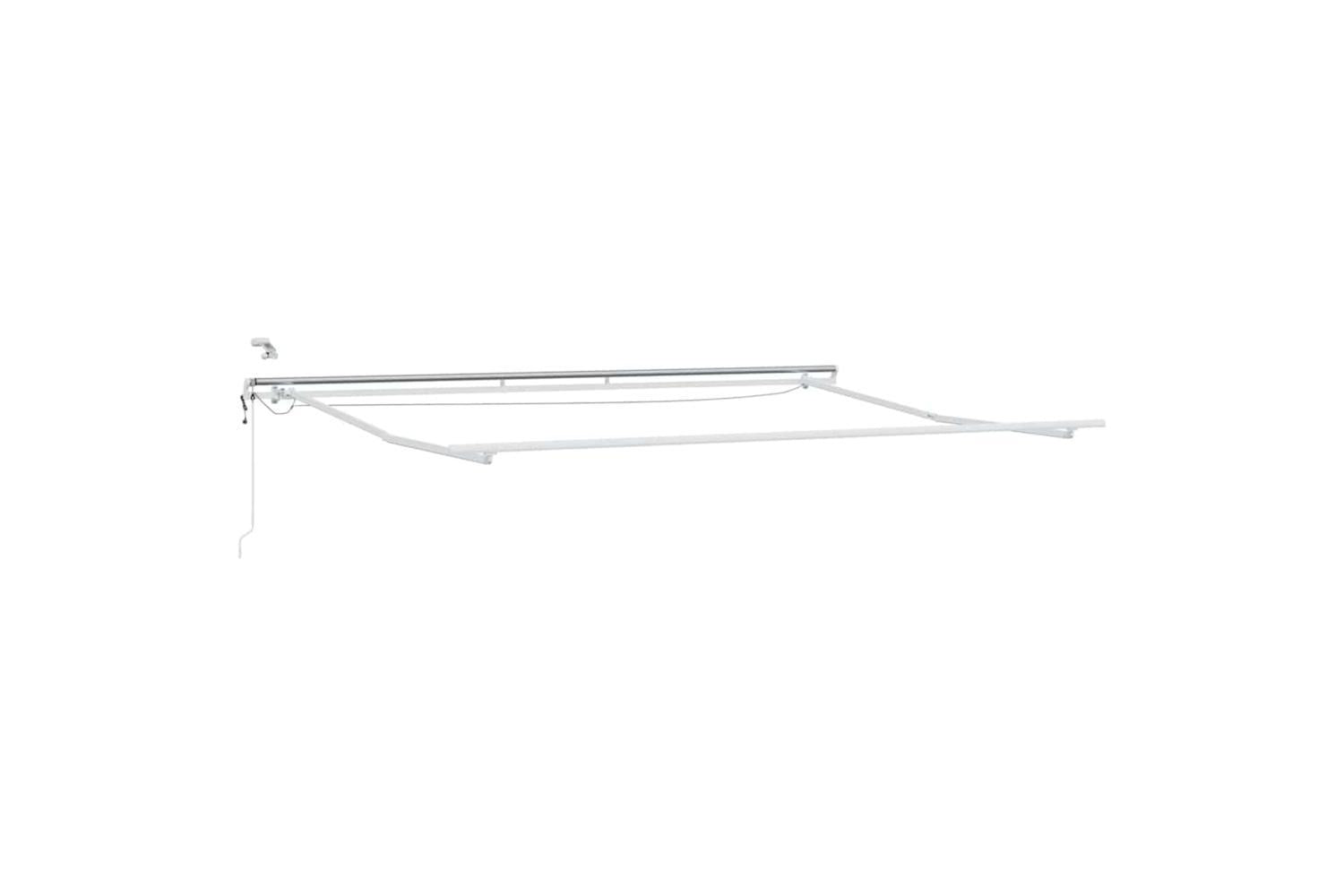 Vidaxl Retractable Awning Orange And Brown 450 X 300 Cm-7