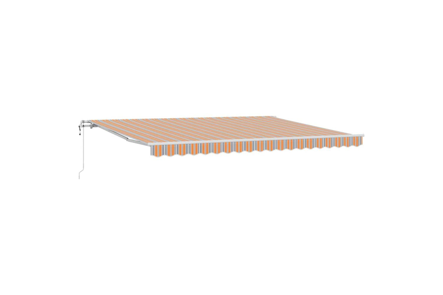 Vidaxl Retractable Awning Multicolour 450 X 300 Cm Fabric