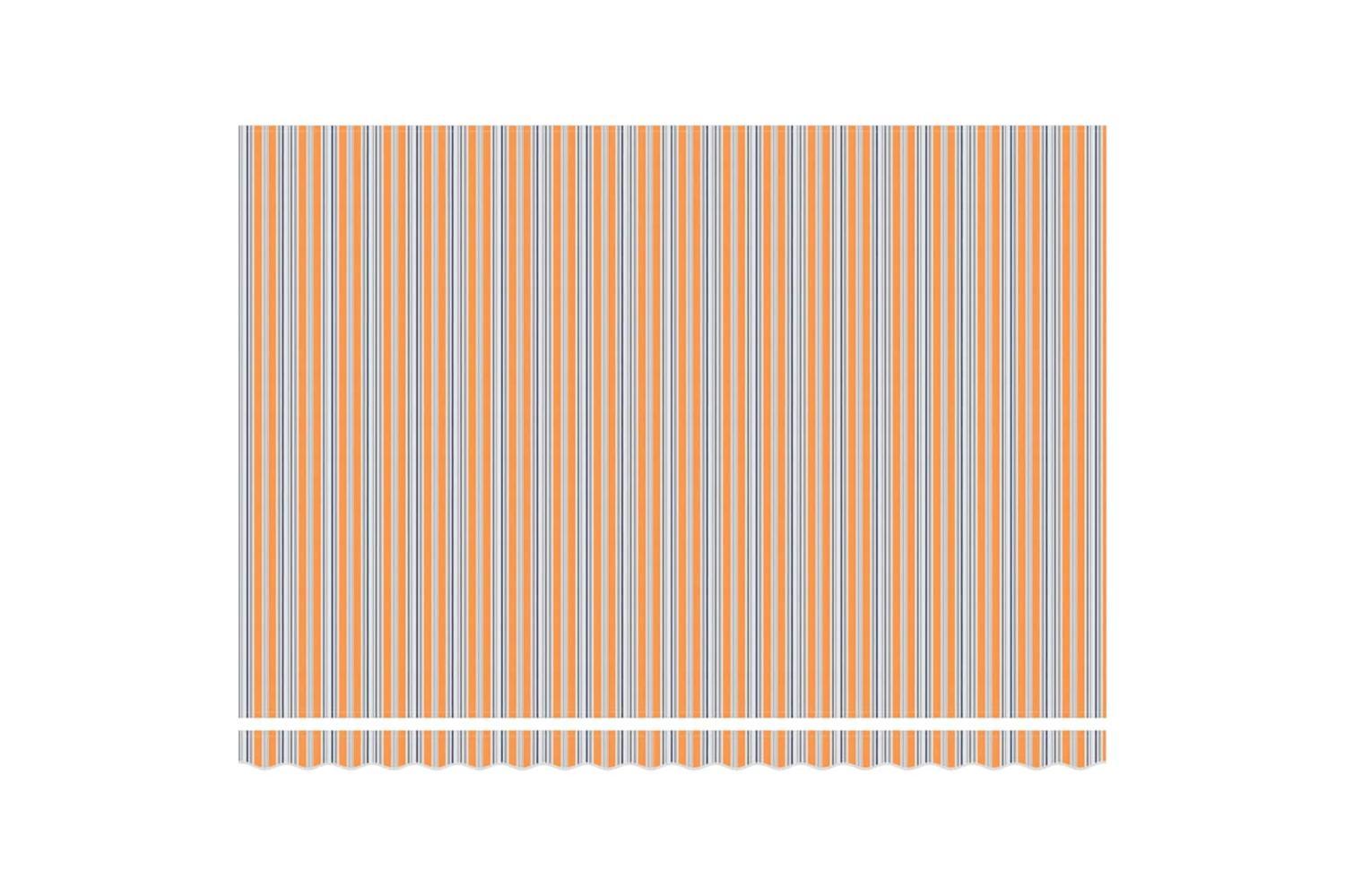 Vidaxl Retractable Awning Manual Multicolour 450 X 300 Cm Fabric-7