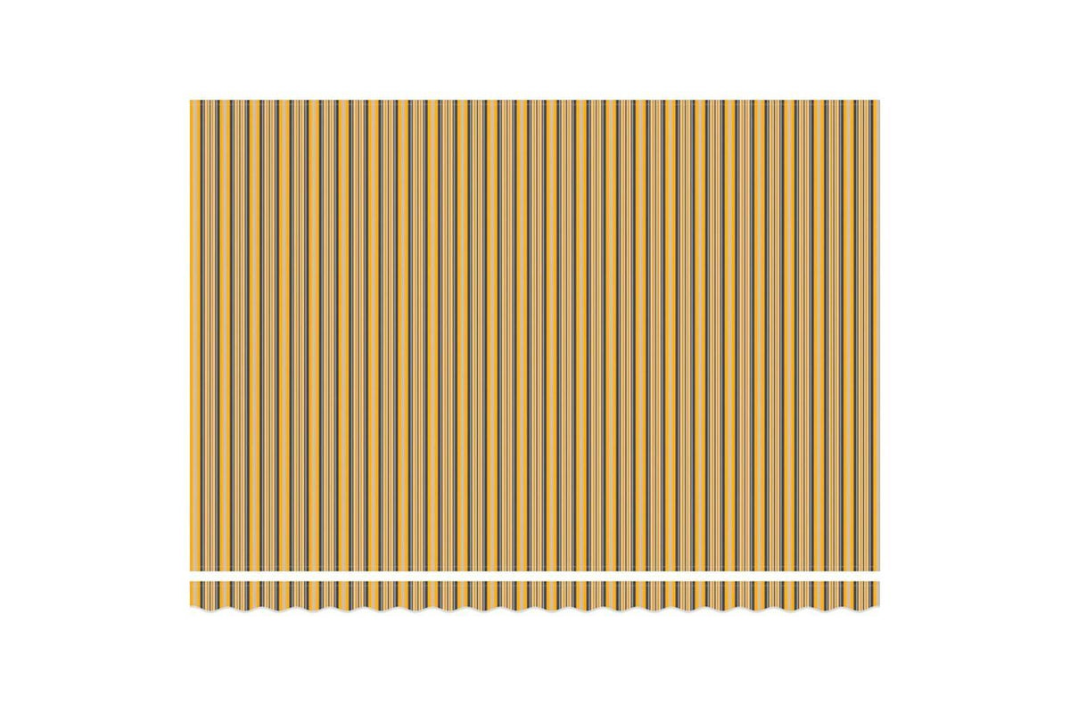 Vidaxl Retractable Awning Multicolour 450 X 300 Cm Polyester And Metal-6