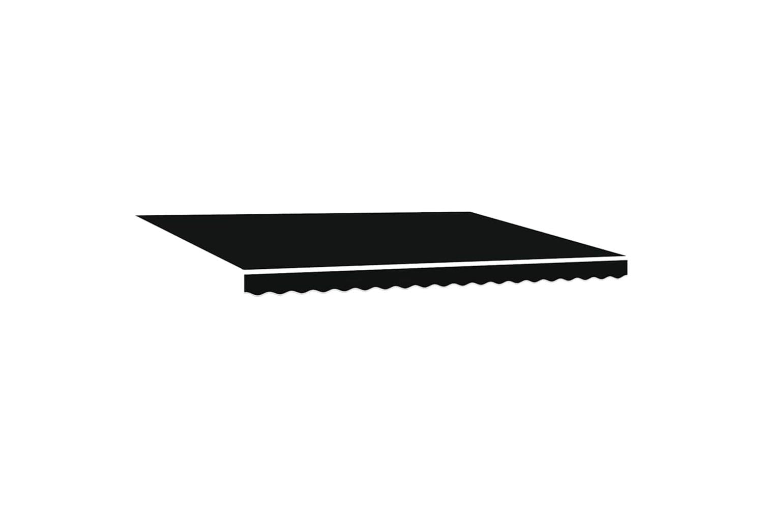 Vidaxl Retractable Awning Black 450 X 300 Cm Fabric-5