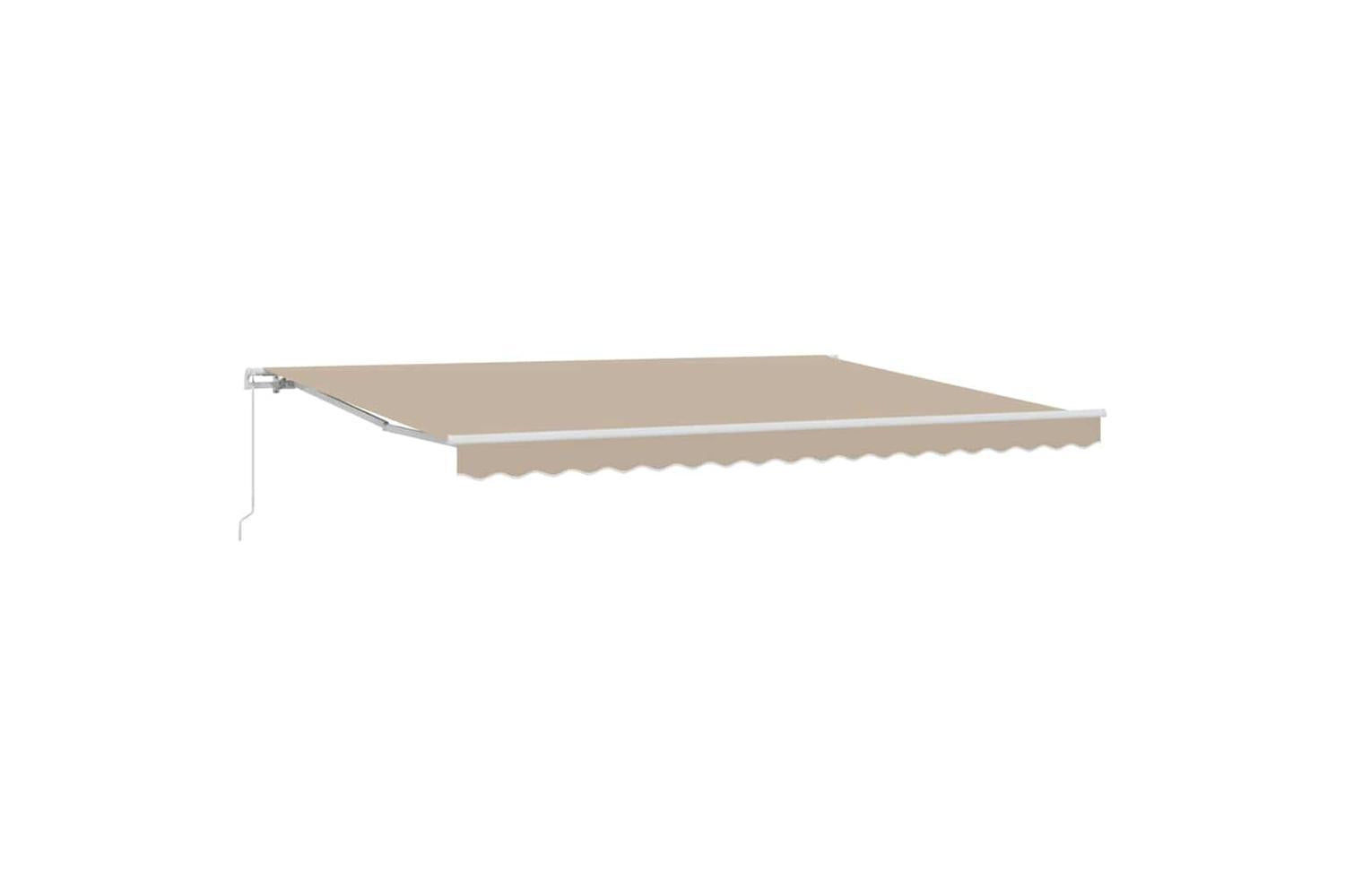 Vidaxl Awning Retractable Beige 45 X 3 M Polyester And Metal-2