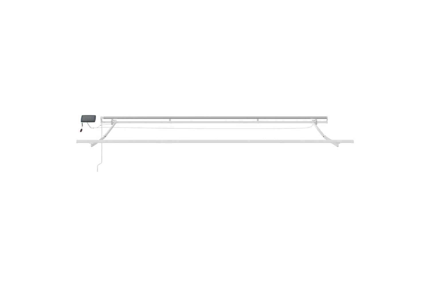 Vidaxl Retractable Awning With Manual 450 X 300 Cm Fabric-8