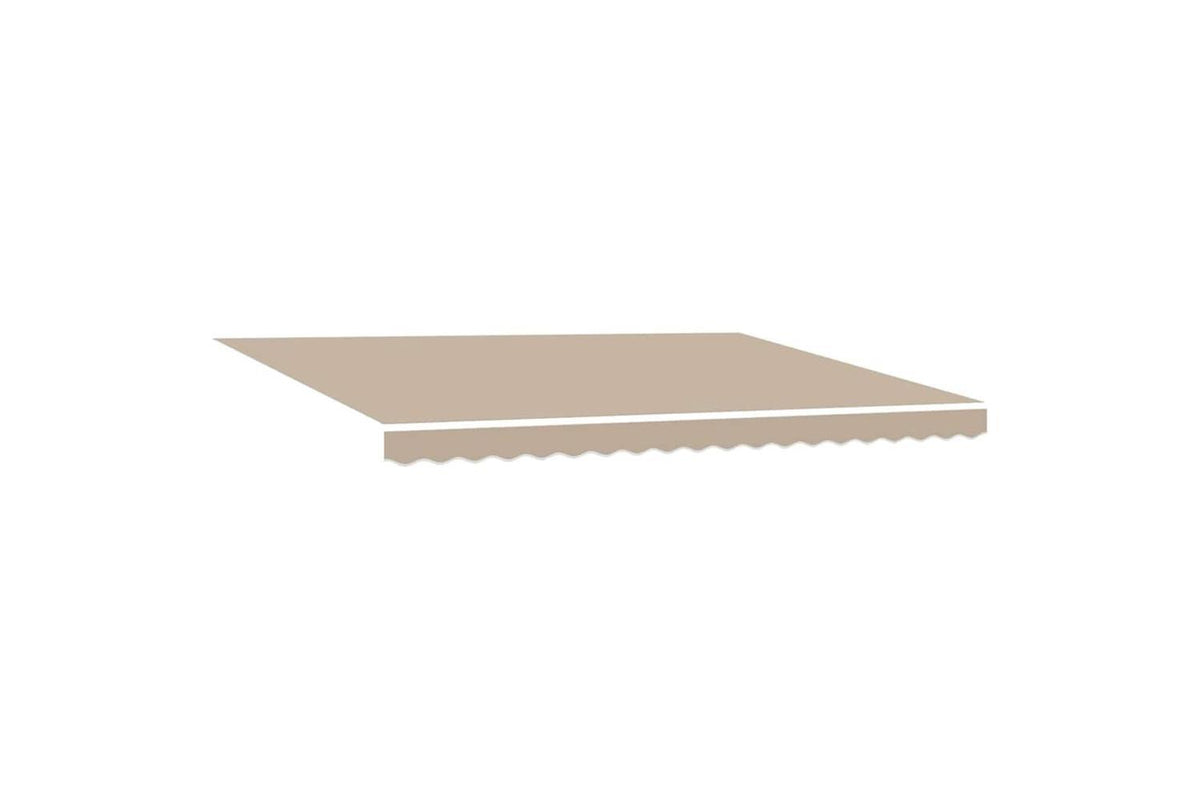 Vidaxl Awning Retractable Manual Beige 45 X 3 M Polyester And Metal-4