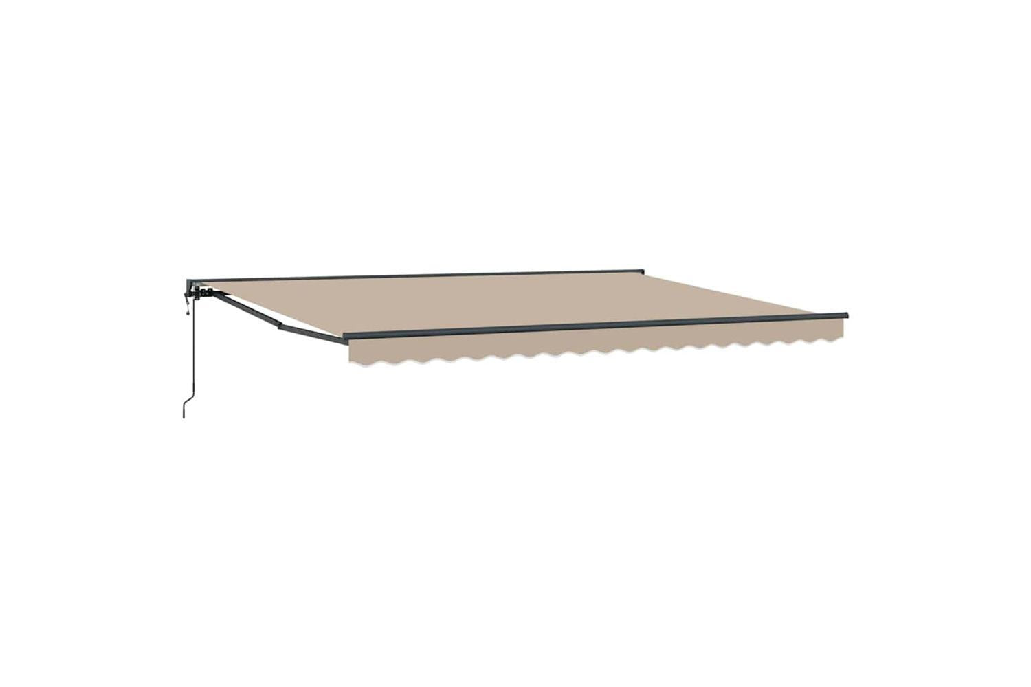 Vidaxl Retractable Awning Beige 450x300 Cm Fabric