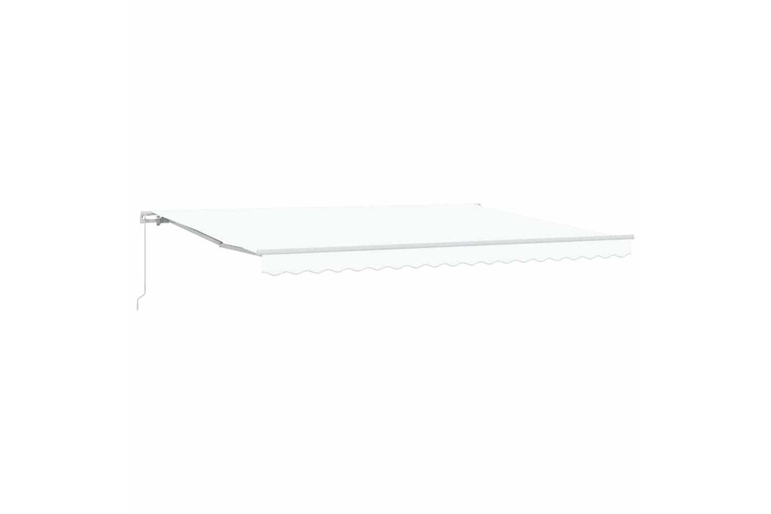 Vidaxl Awning Retractable White 45 X 3 M Polyester And Metal-4