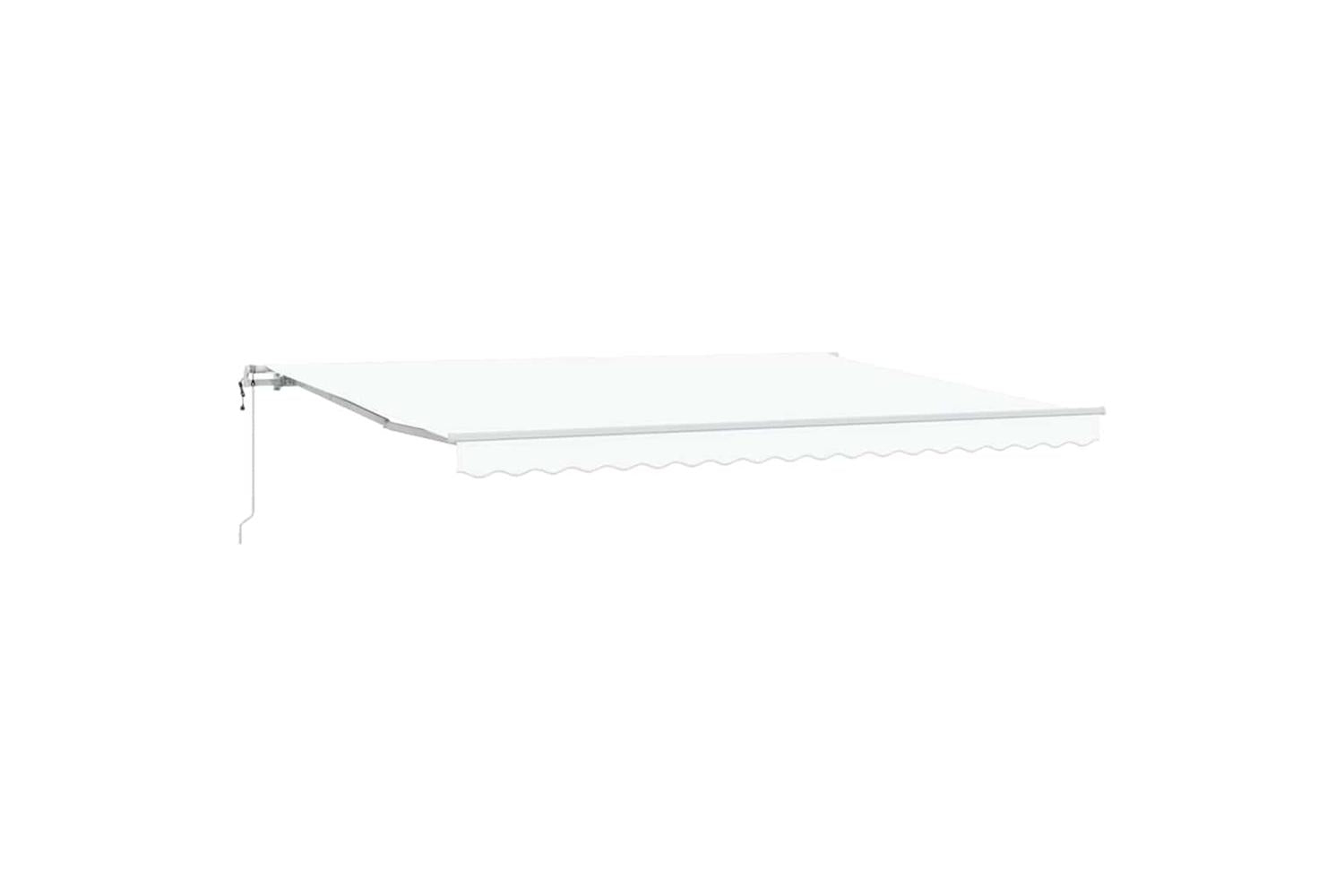 Vidaxl Retractable Awning 450 X 300 Cm White-2